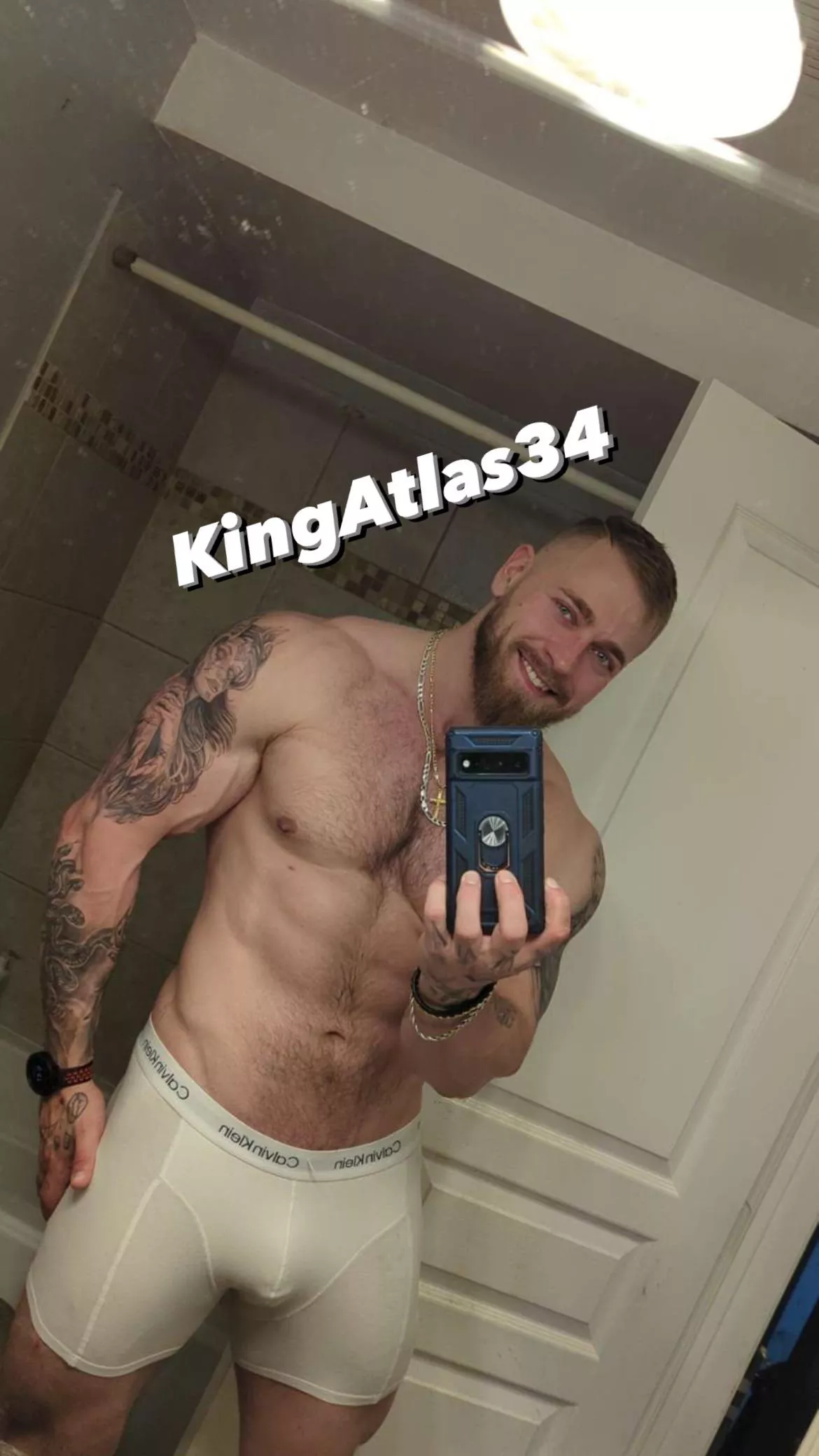 Good morning to my boys 😜 your king wants you on your knees posted by KingAtlas34