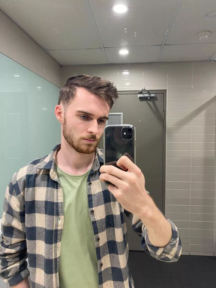 Got a fade haircut posted by Trashyslot