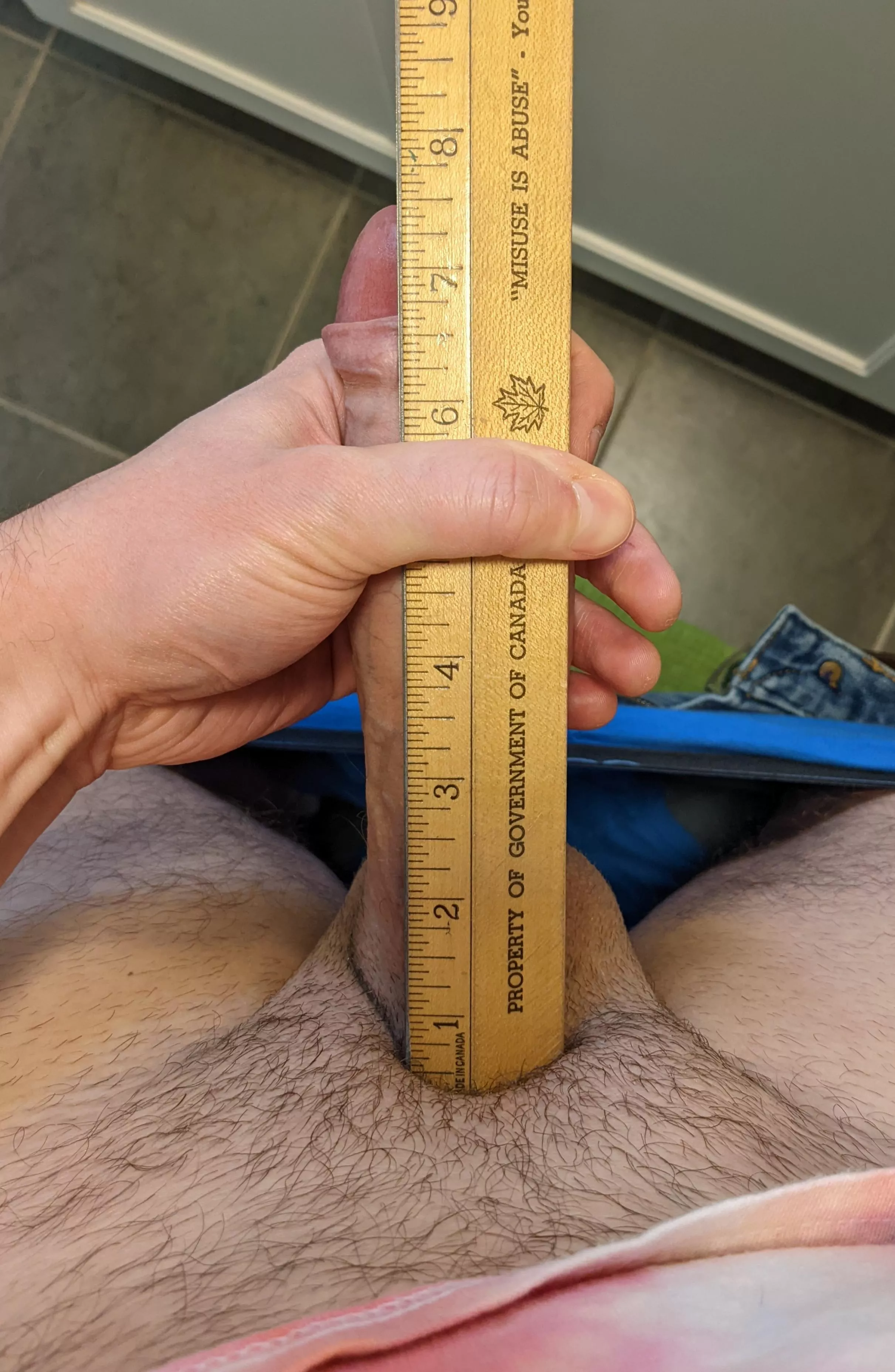 Got the old wooden ruler out. posted by 6ixJoBudz