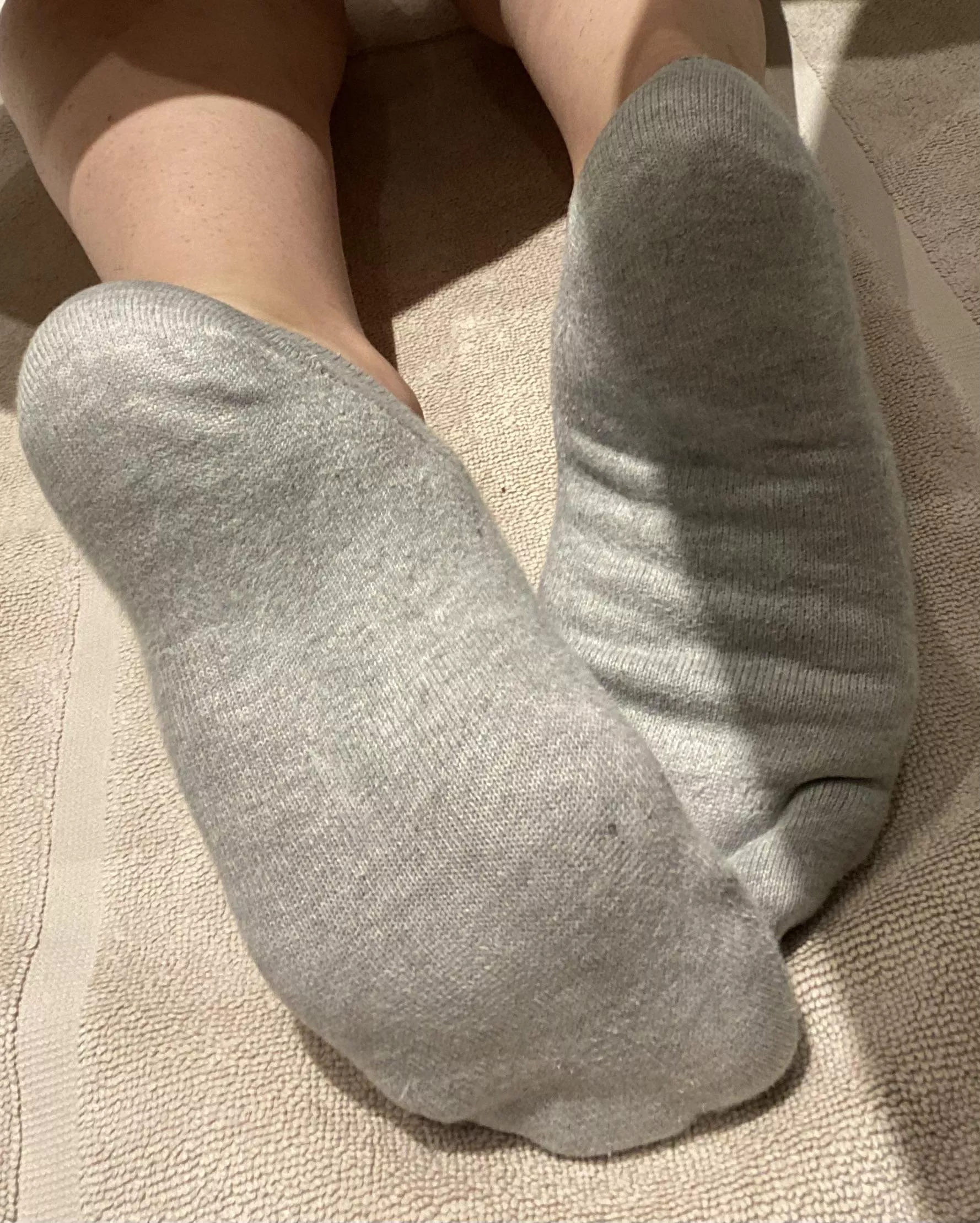 Grey socks :) [female] posted by throwaway138987