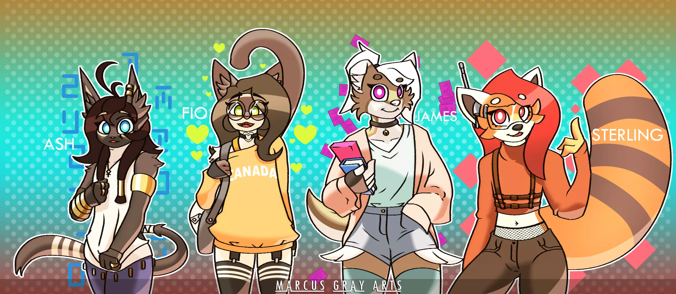 Group Photo! Art by me posted by Doc-Marcus