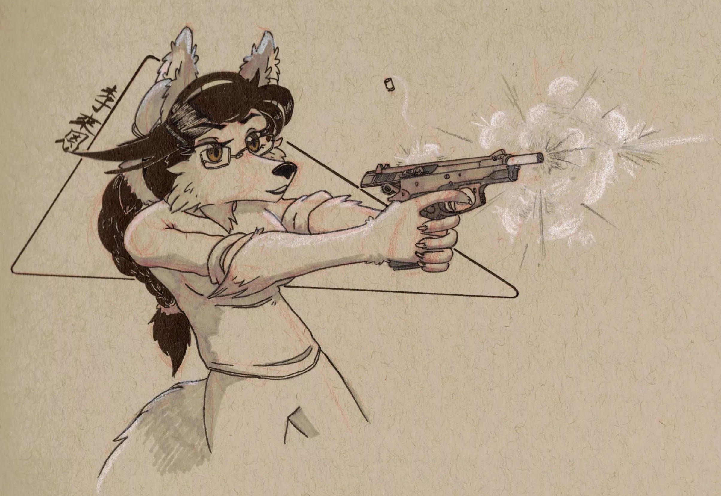 Gun Day Sunday 84! (Art By Me) posted by Pyre_Vulpine