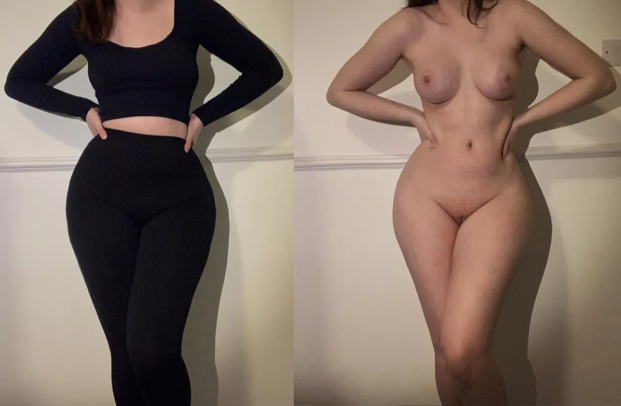 gym fit vs when i get home to fuck you posted by SiennaaRosee