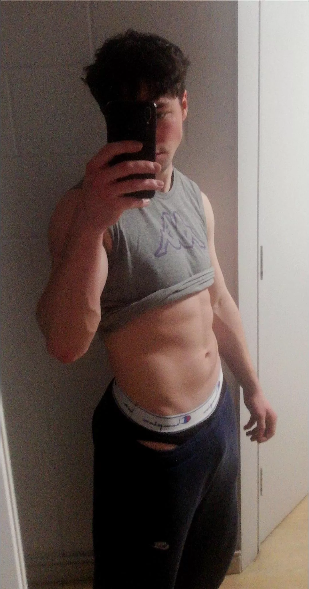 gym starting to pay off :) posted by yoaddme1