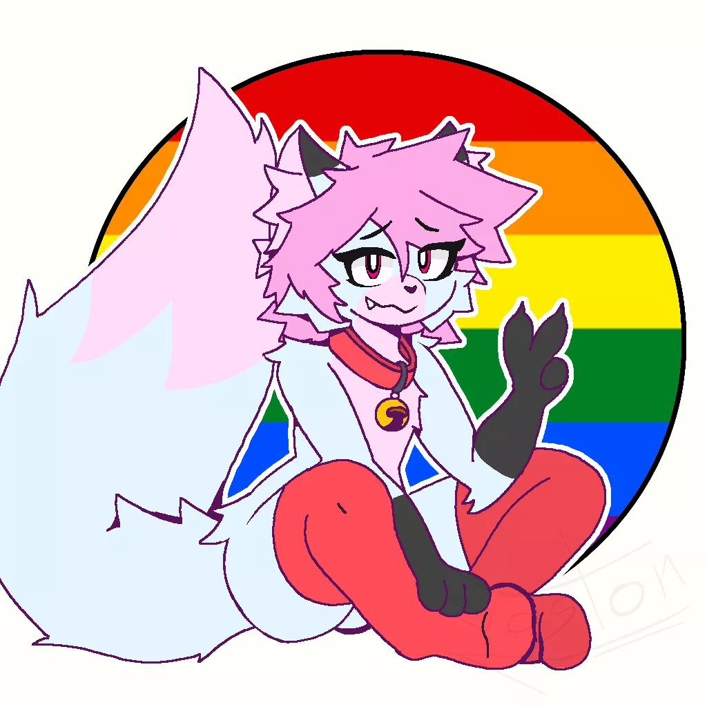 Happy pride month!!!! (art by me @JosyJoston on twitter) posted by JostonXi