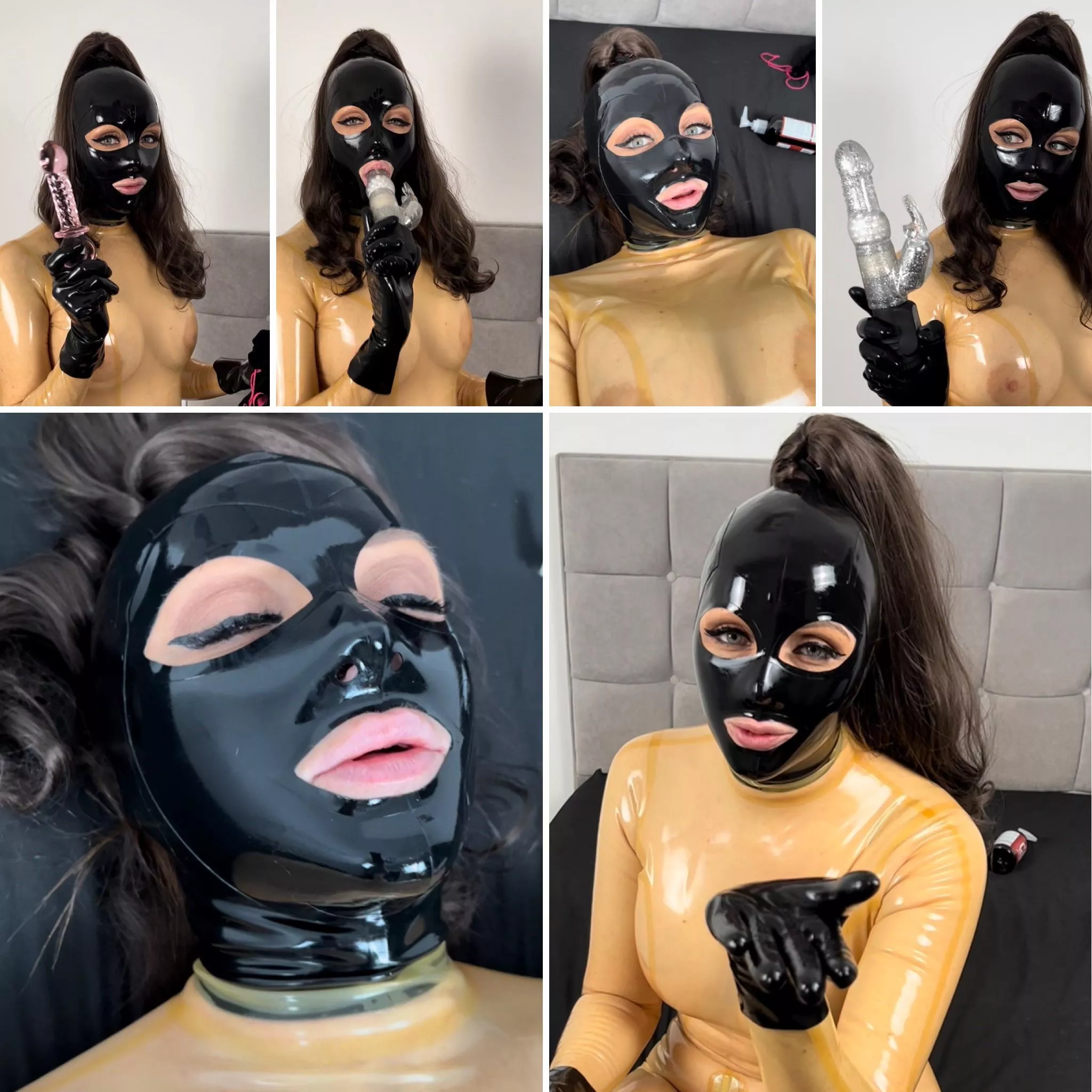 Happy Saturday night my Latex Lovelies 😈🖤✨🖤 here’s a few stills from my latest video xx posted by BrookeMaddison