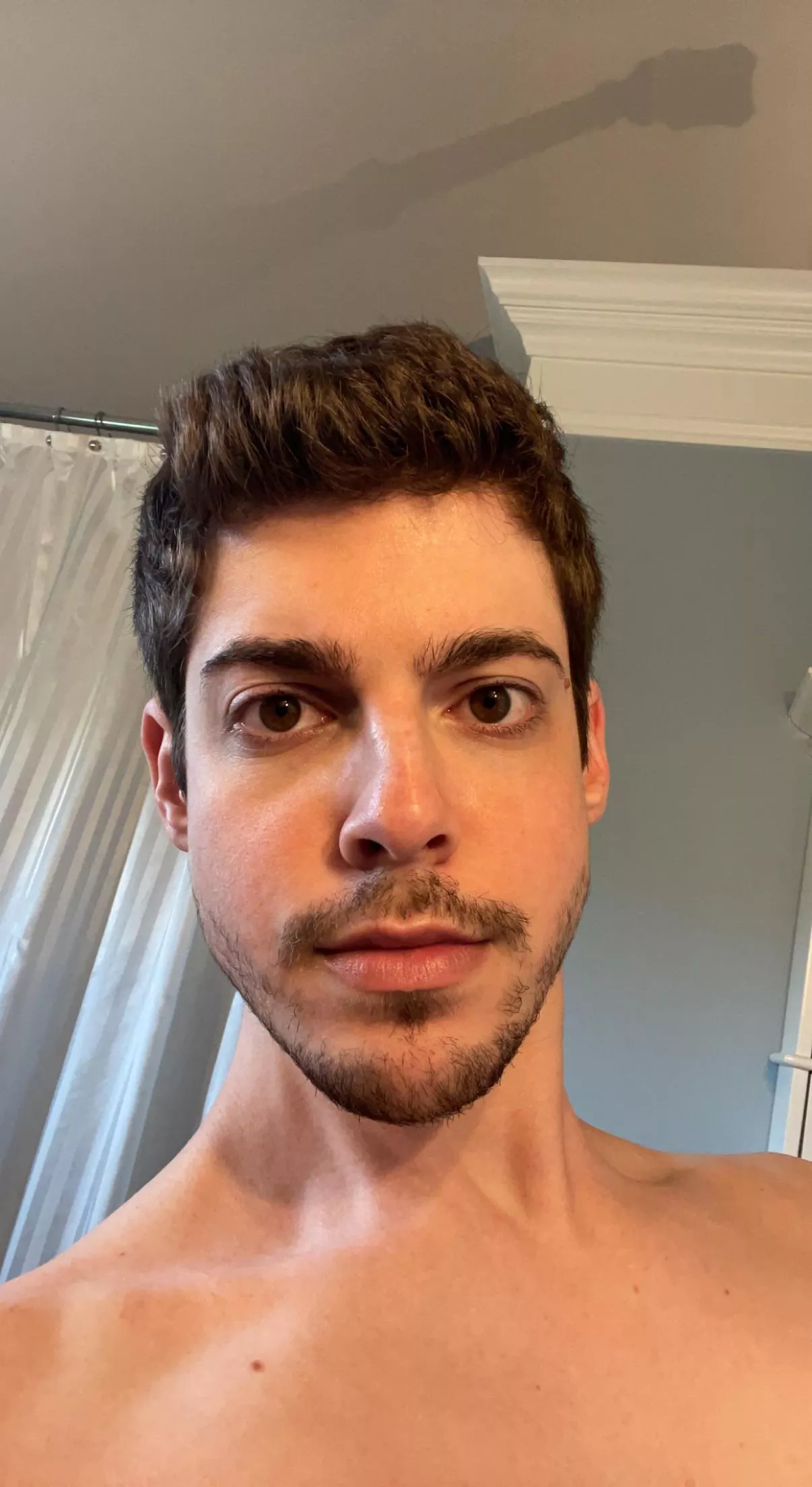 Haven’t trimmed the facial hair, what do you think? posted by casscagex