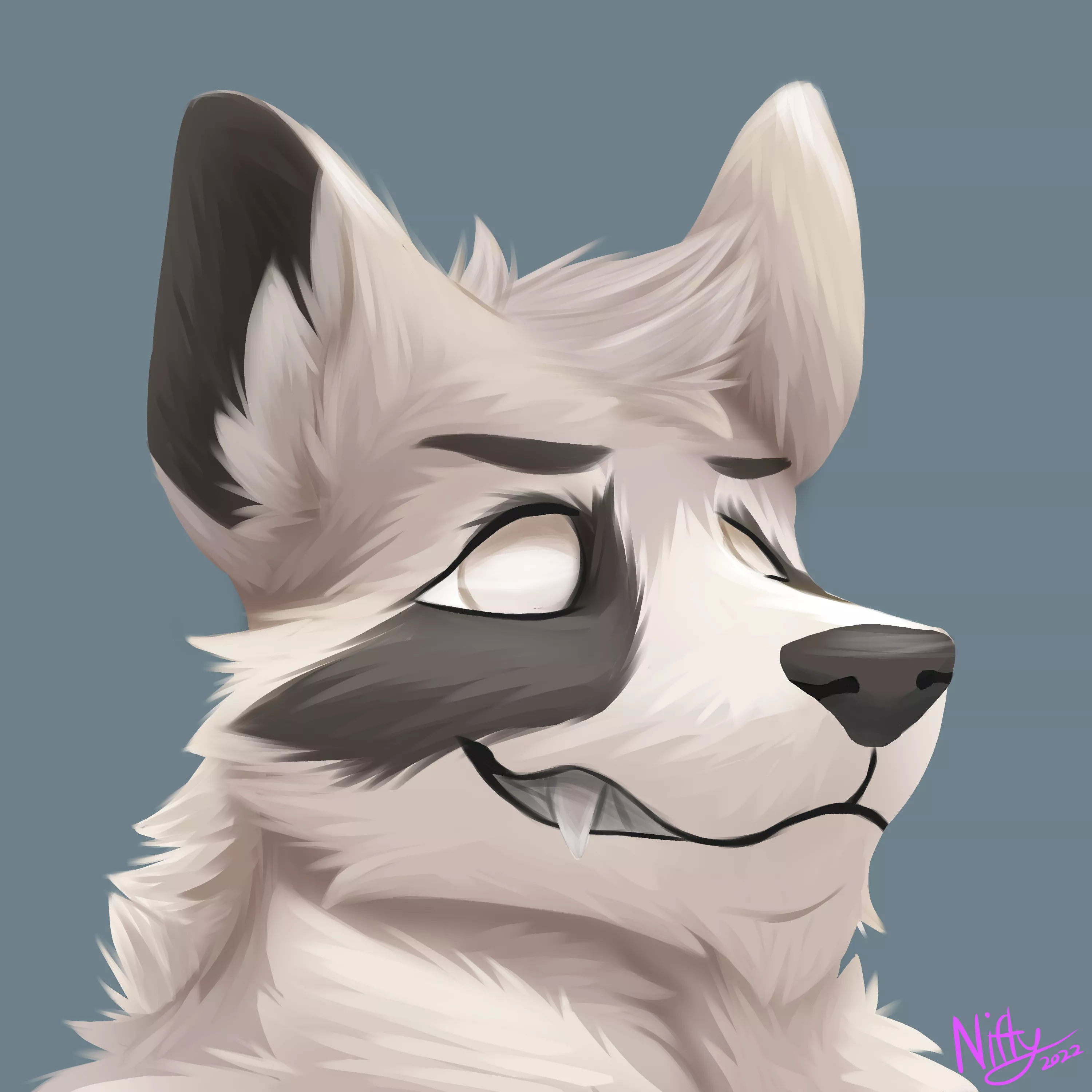 Headshot Painting! Still getting used to it posted by NiftyNight