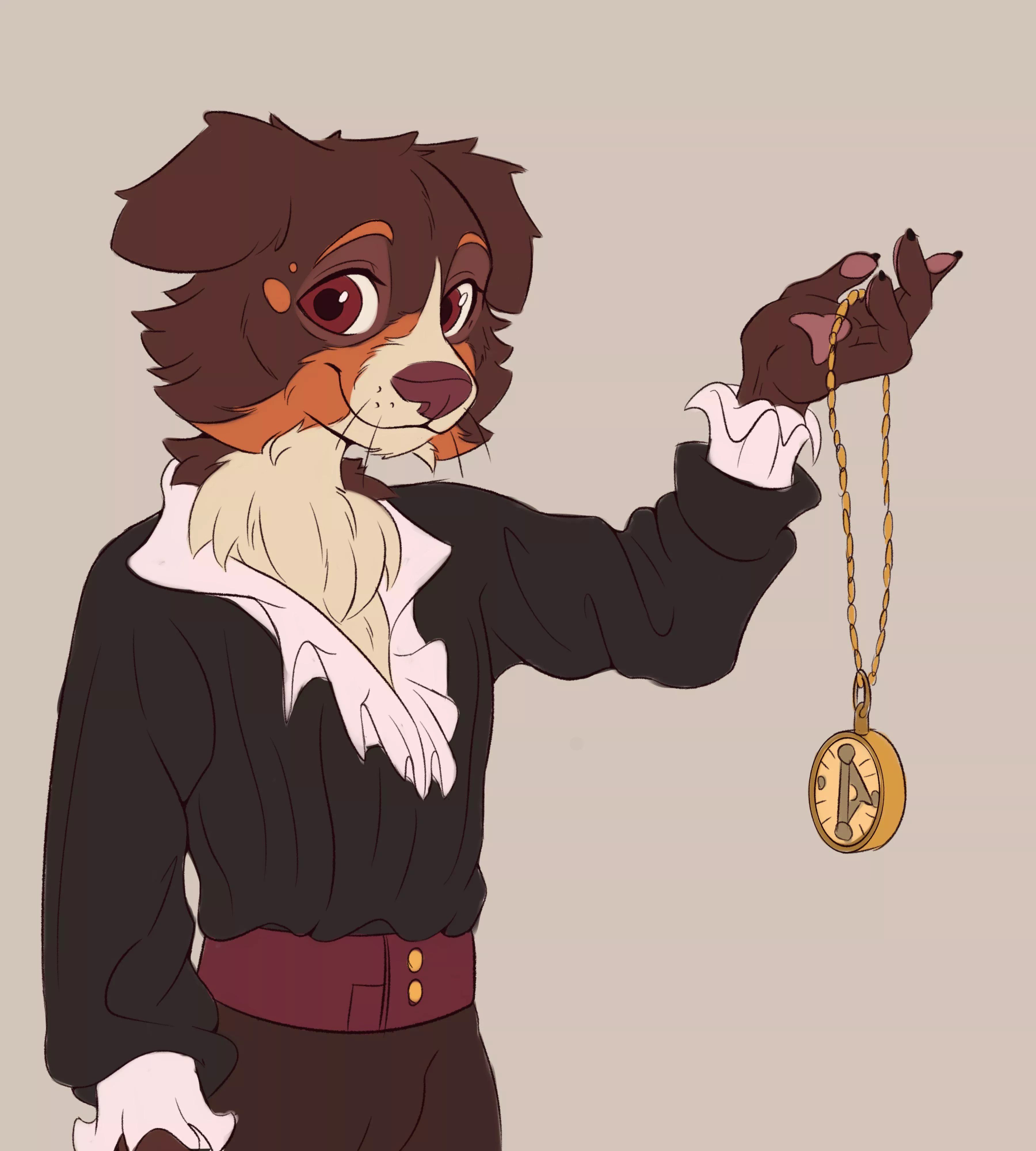 He’s a good boy ~ Art by me 🍪 posted by Galinn-Arts