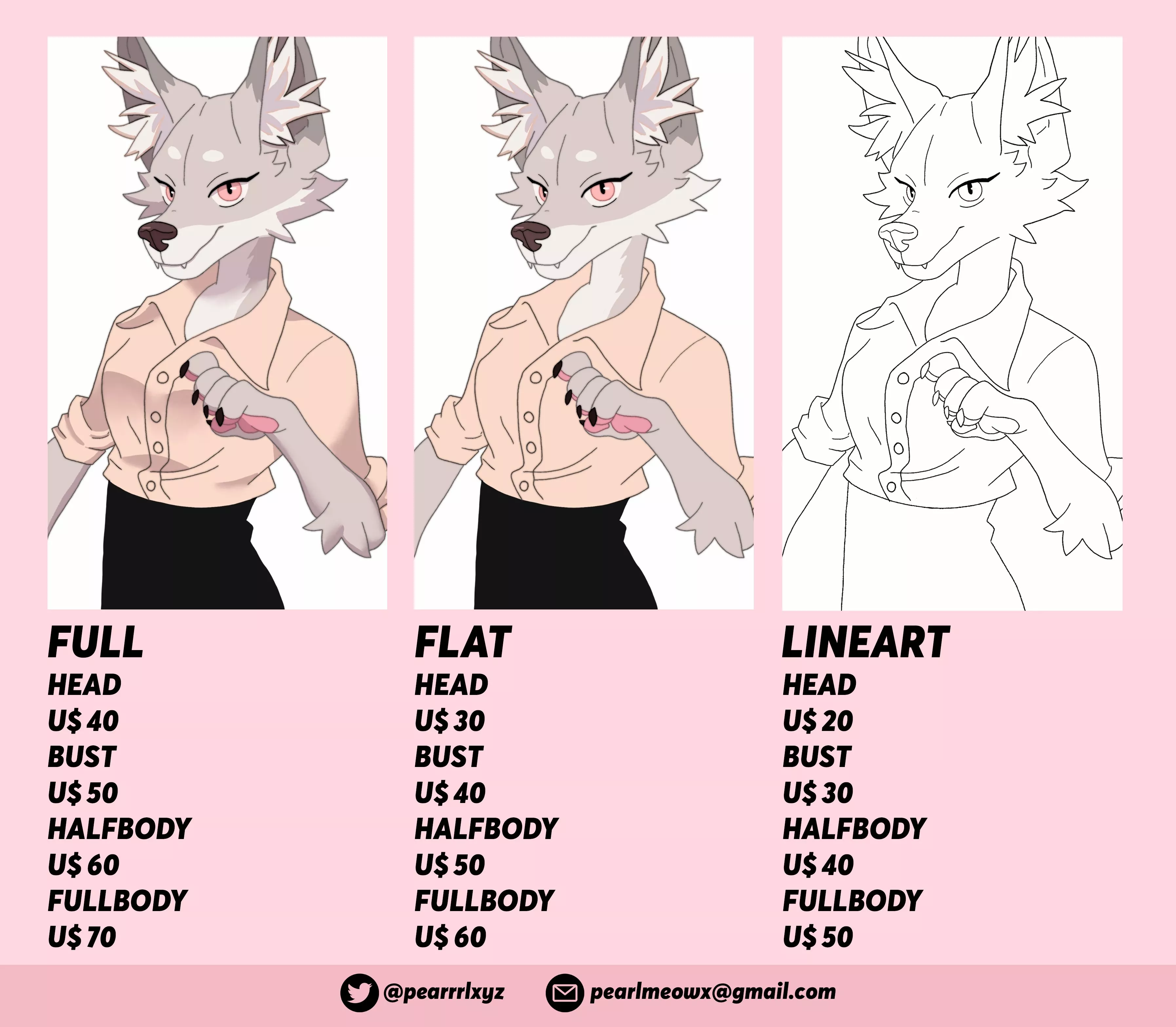 Hey guys! commissions are open! more details and portfolio on the comments (@pearrrlxyz on twitter) posted by mareanxbastos