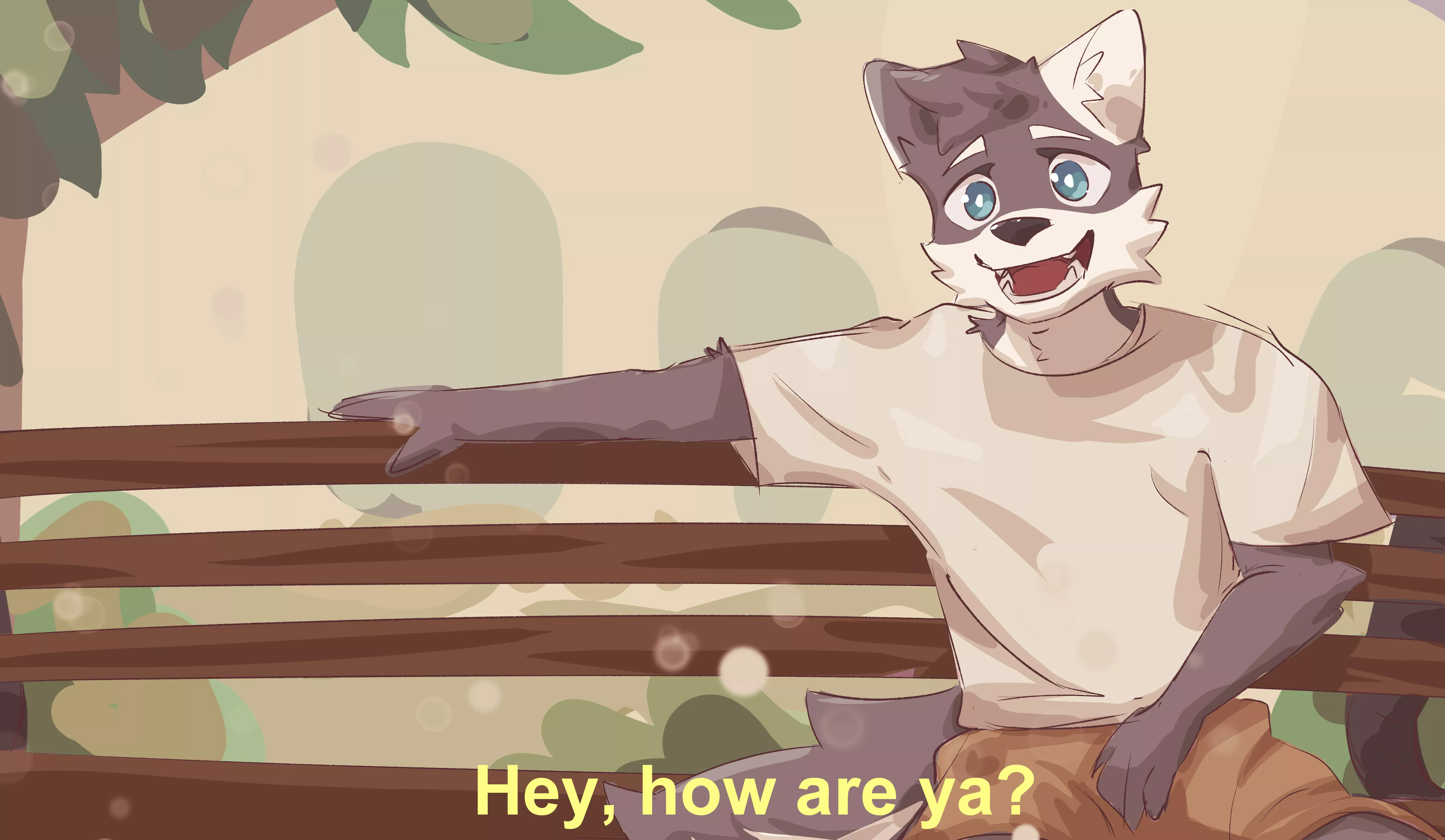 Hey, how are ya? :p (Art by me) posted by idofurryart