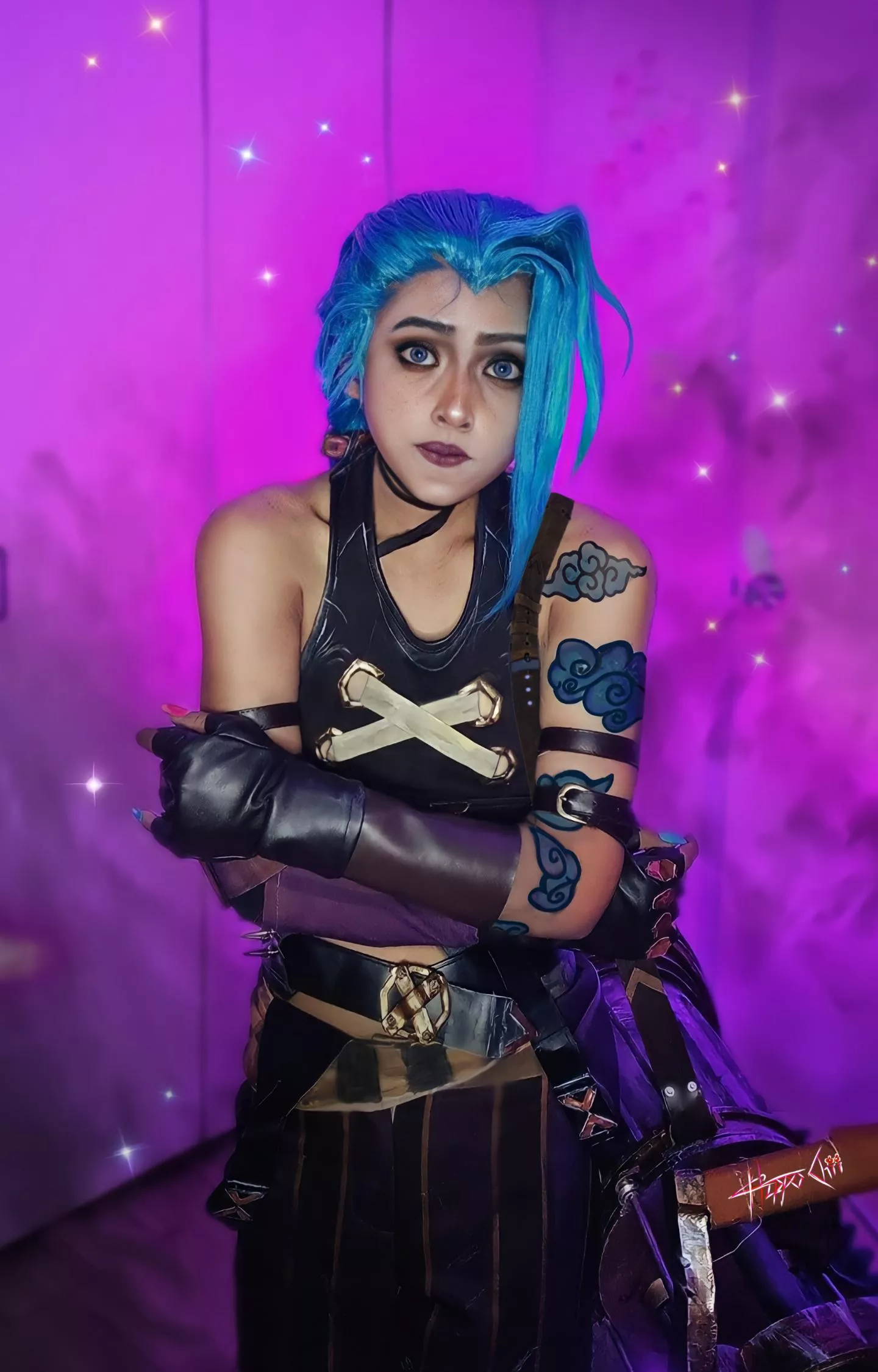 Hi~ Sharing My Jinx (Arcane ) Cosplay ^^ posted by HippoChii