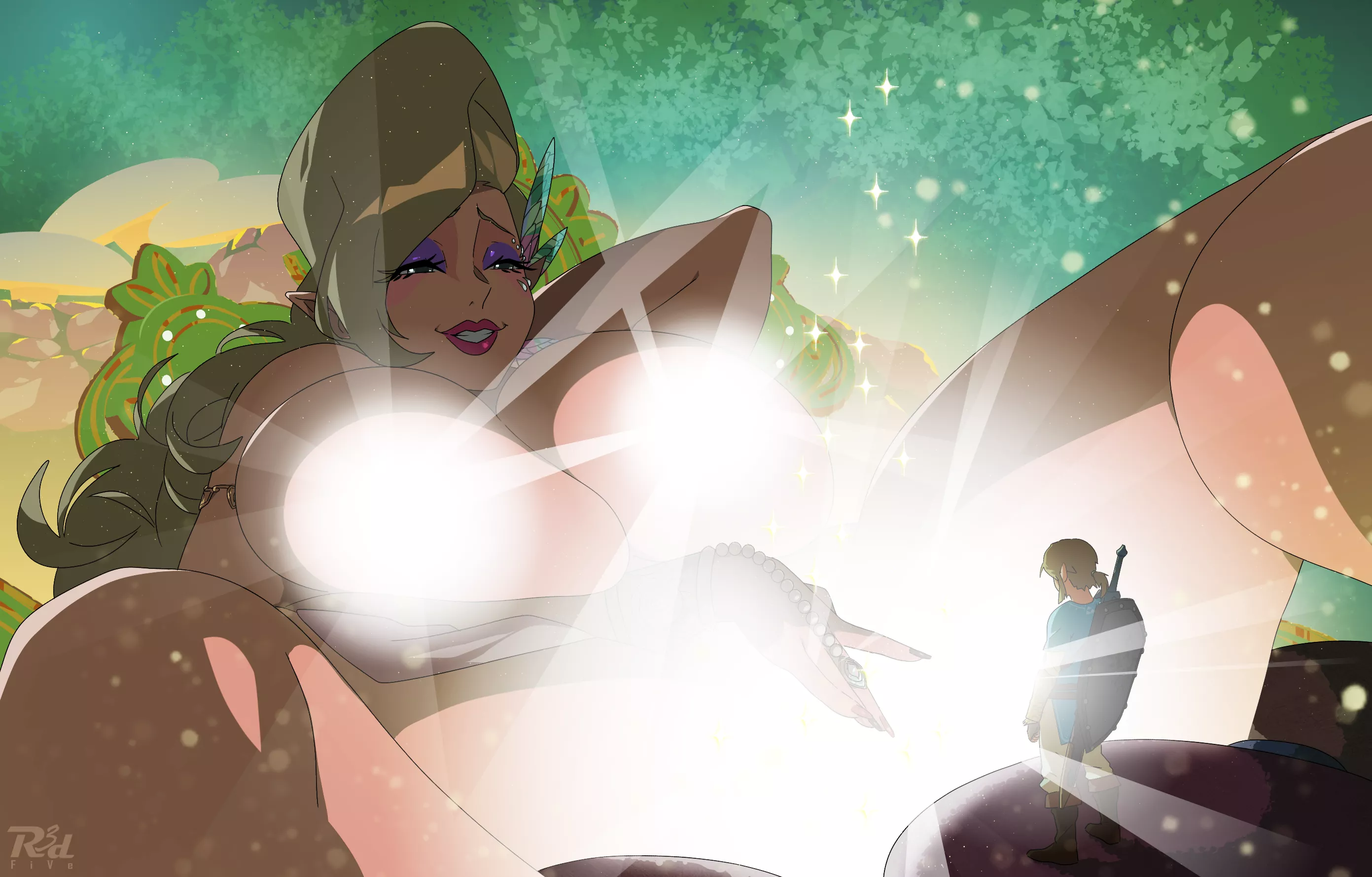 How the Great Fairies share their power with lucky mortals (R3dfive) posted by JadedSpinachMonster