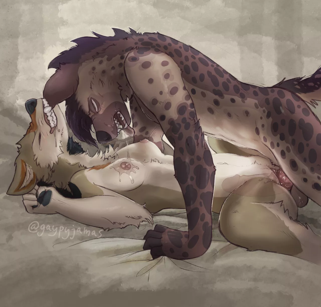 Hyena Love Part 2 [MF] (gaypyjamas) posted by TangentYoshi