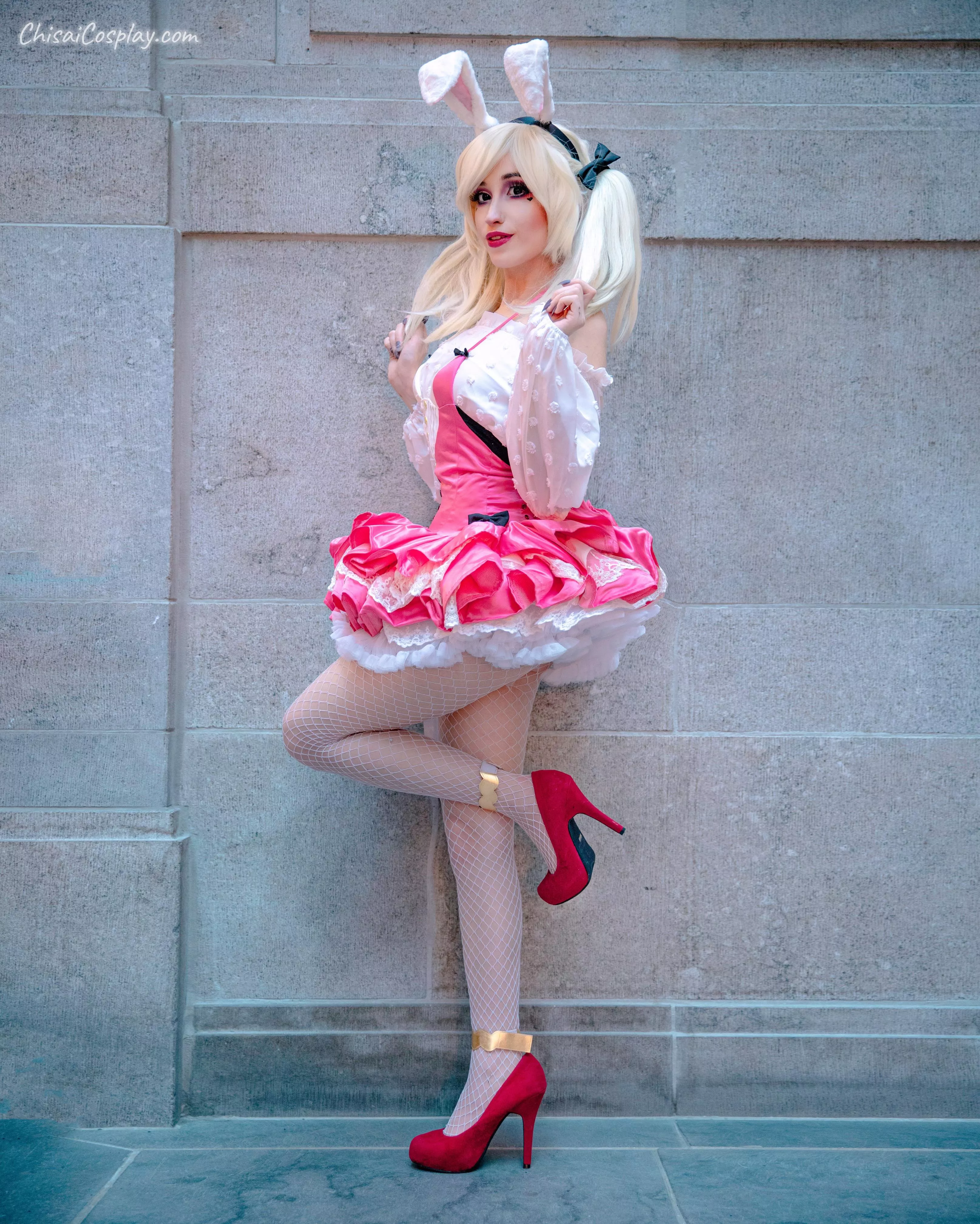 I did a Spring Bunny inspired Harley Quinn! posted by Chisaicos