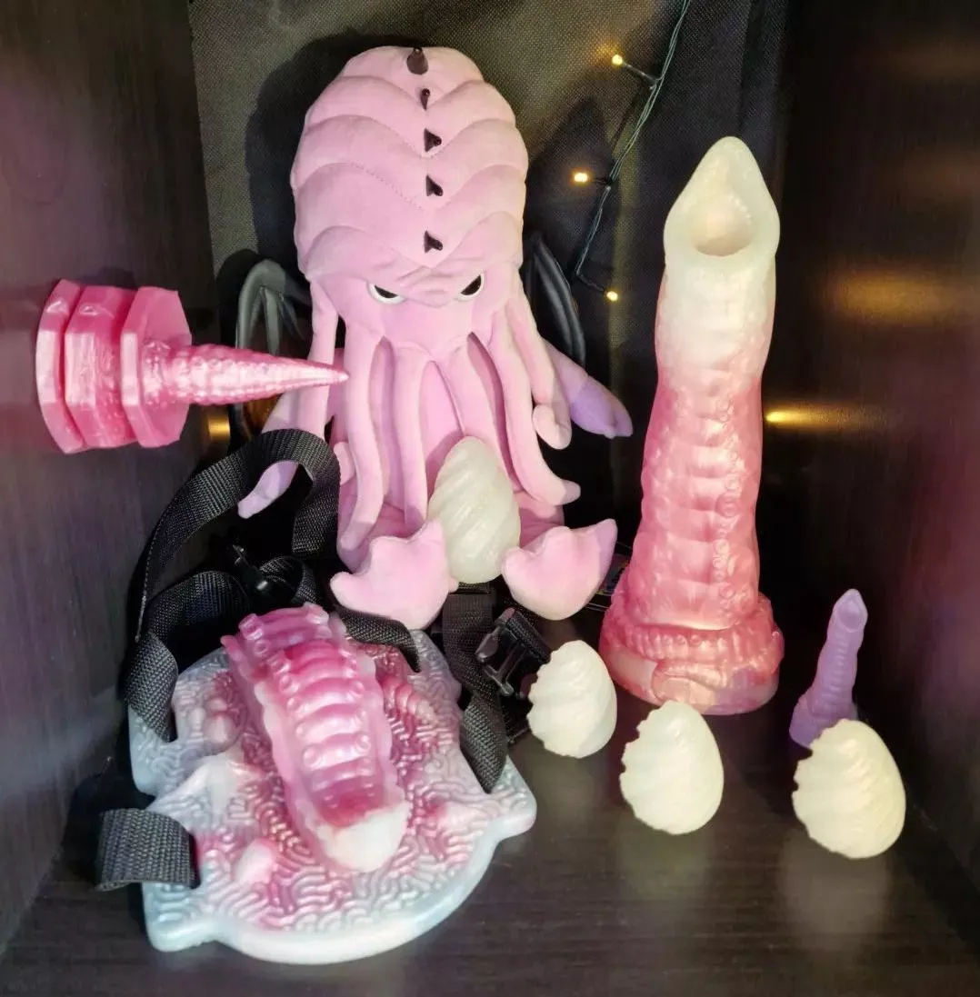 I got this custom Ovipositor and Tentacle grinder last month from Uncover Creations, highly recommend after using a couple times posted by lilpixiekitten