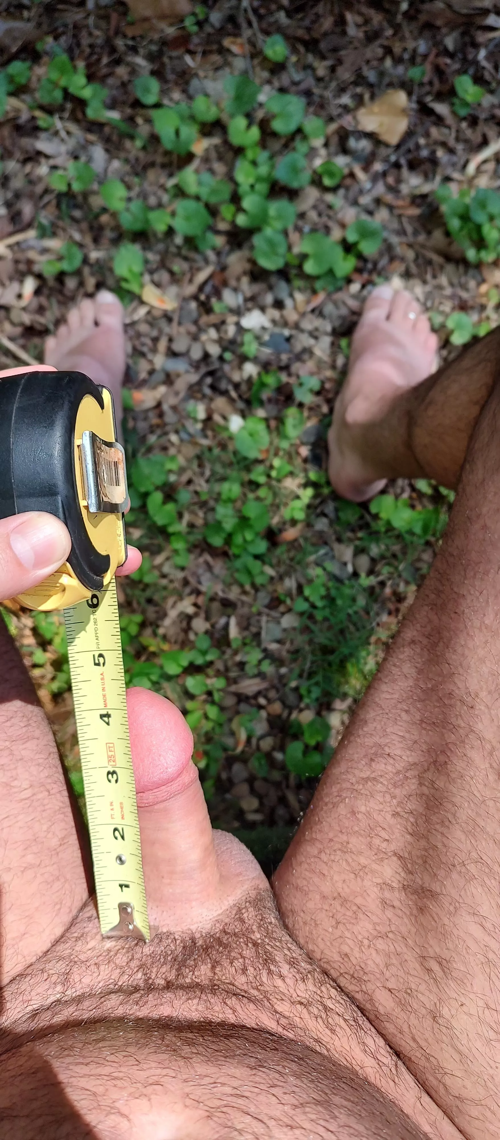 I keep getting asked how long it is hard. Well??? posted by barefootnaturist