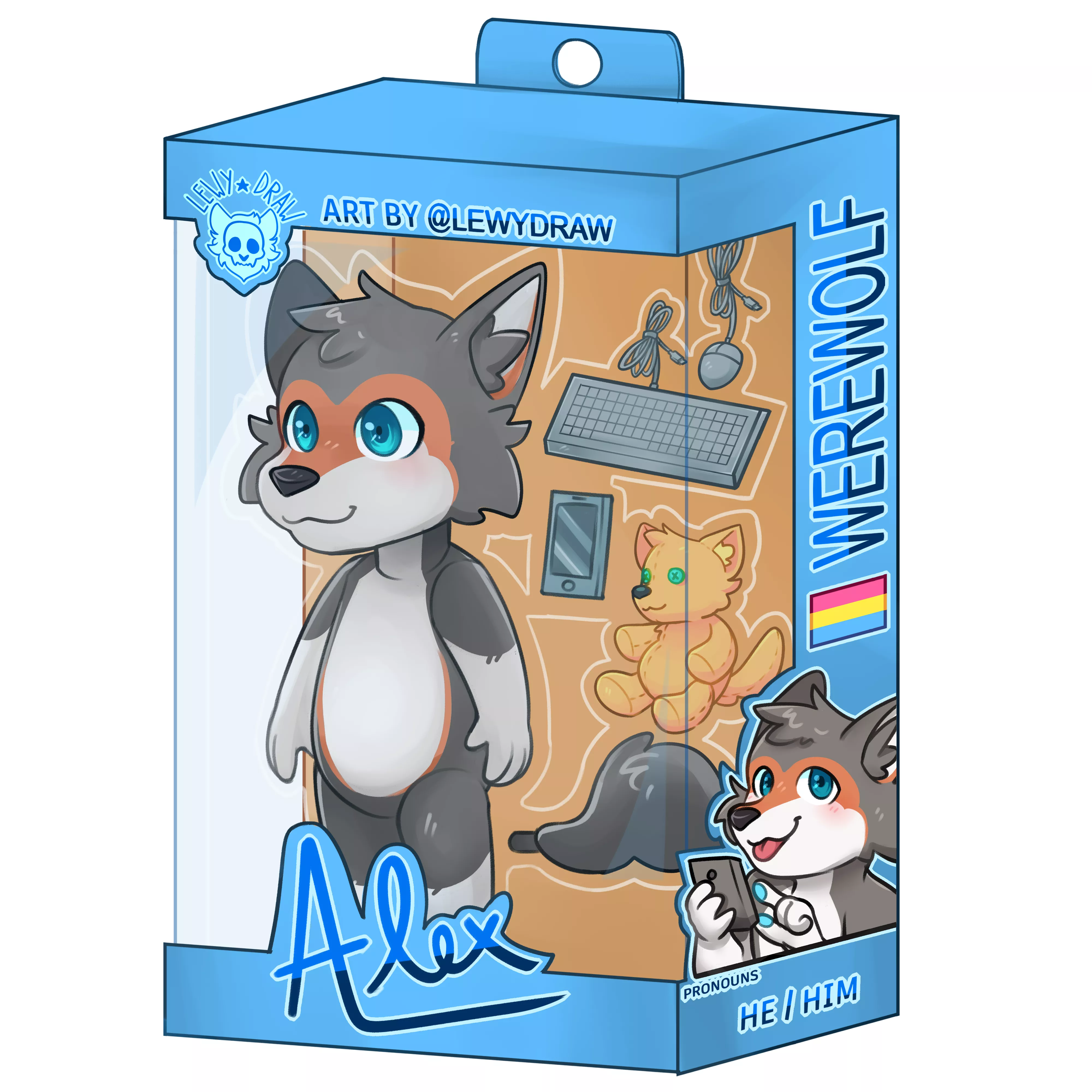 I made another one of my Action Figure YCHs!! posted by LarrySahArt