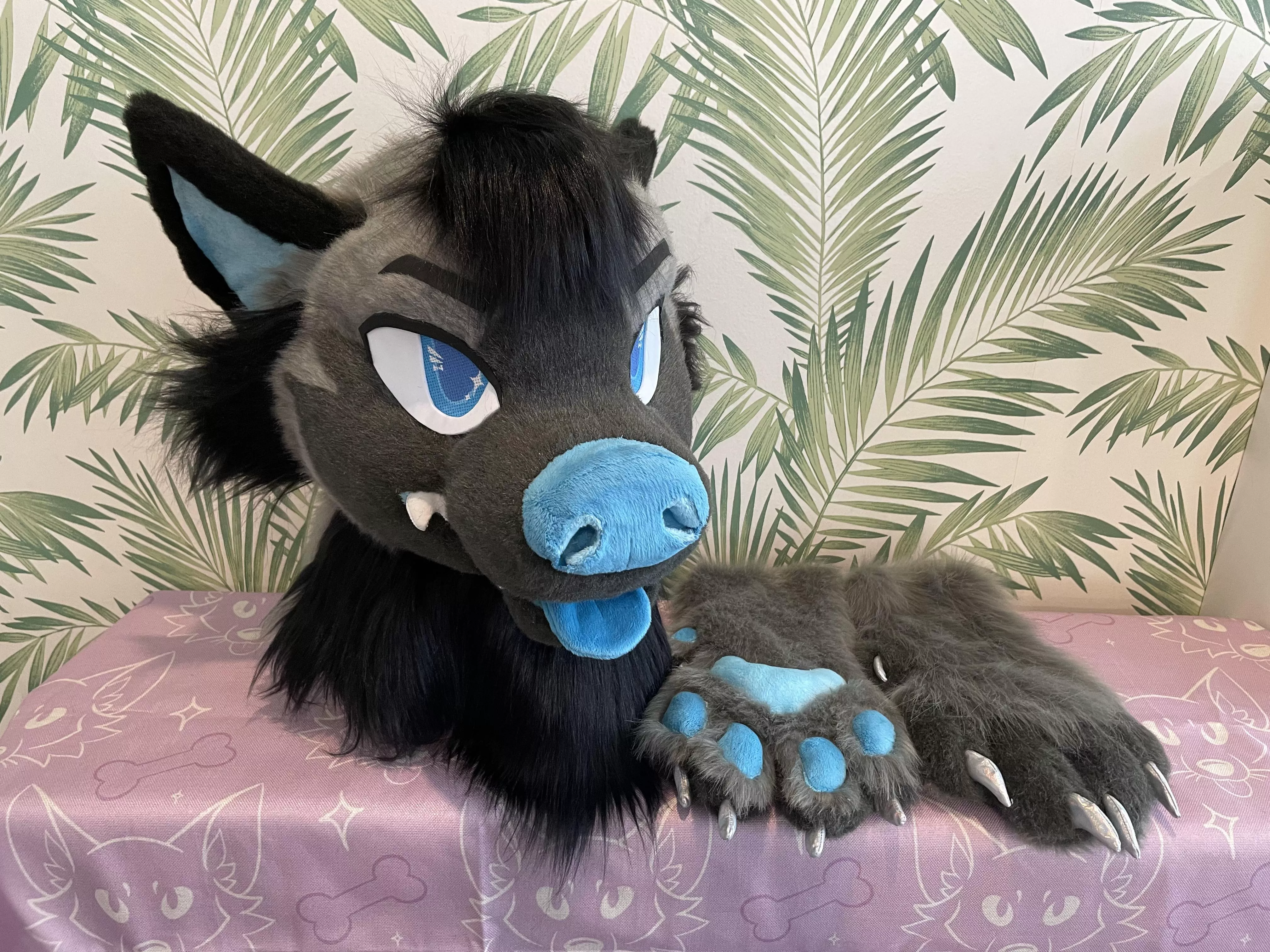 I made my first fursuit! 🥺 posted by shuckhyena