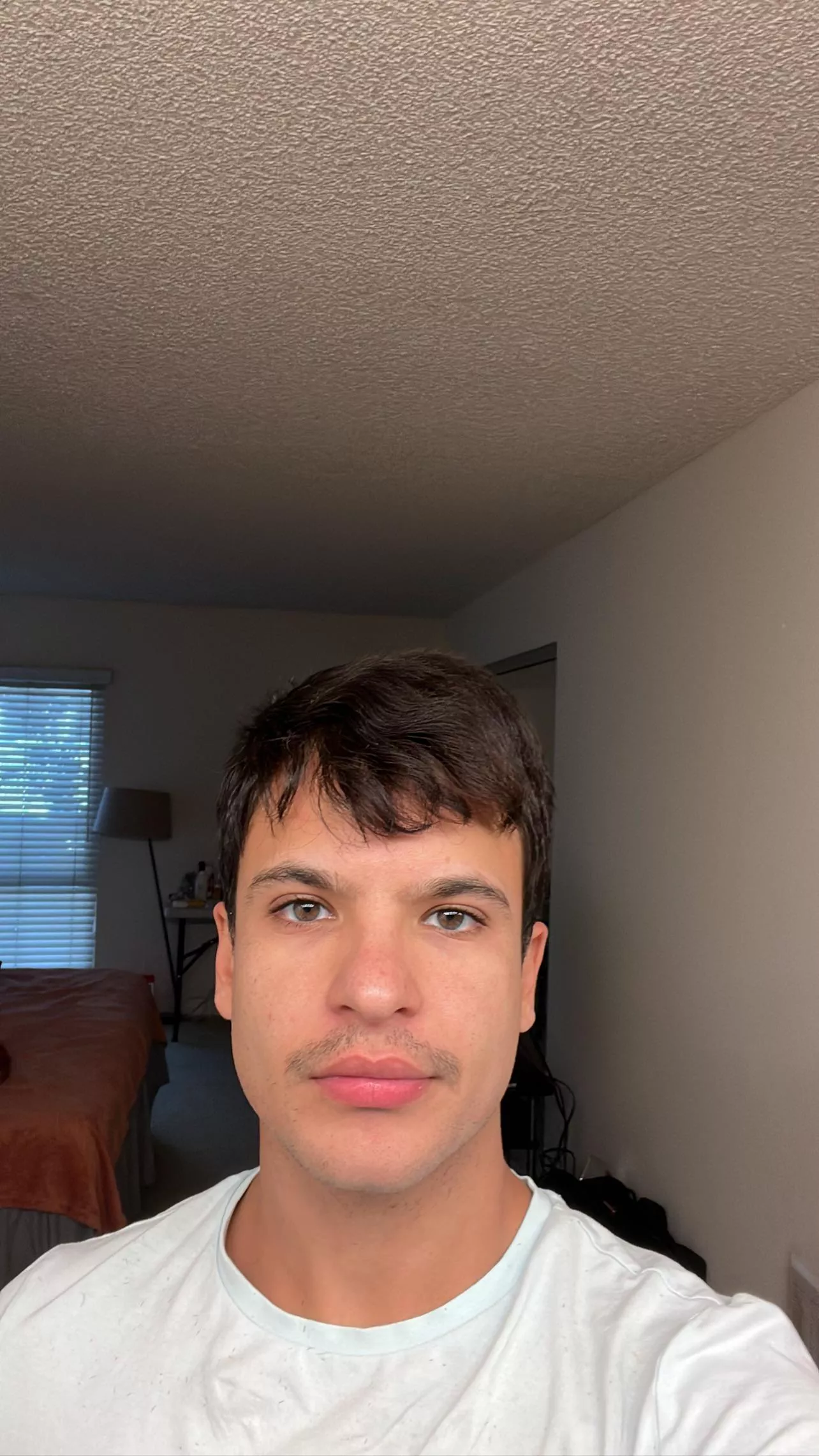 I stopped mid shaving and decided to try out a mustache lol posted by anxiouskiwi25