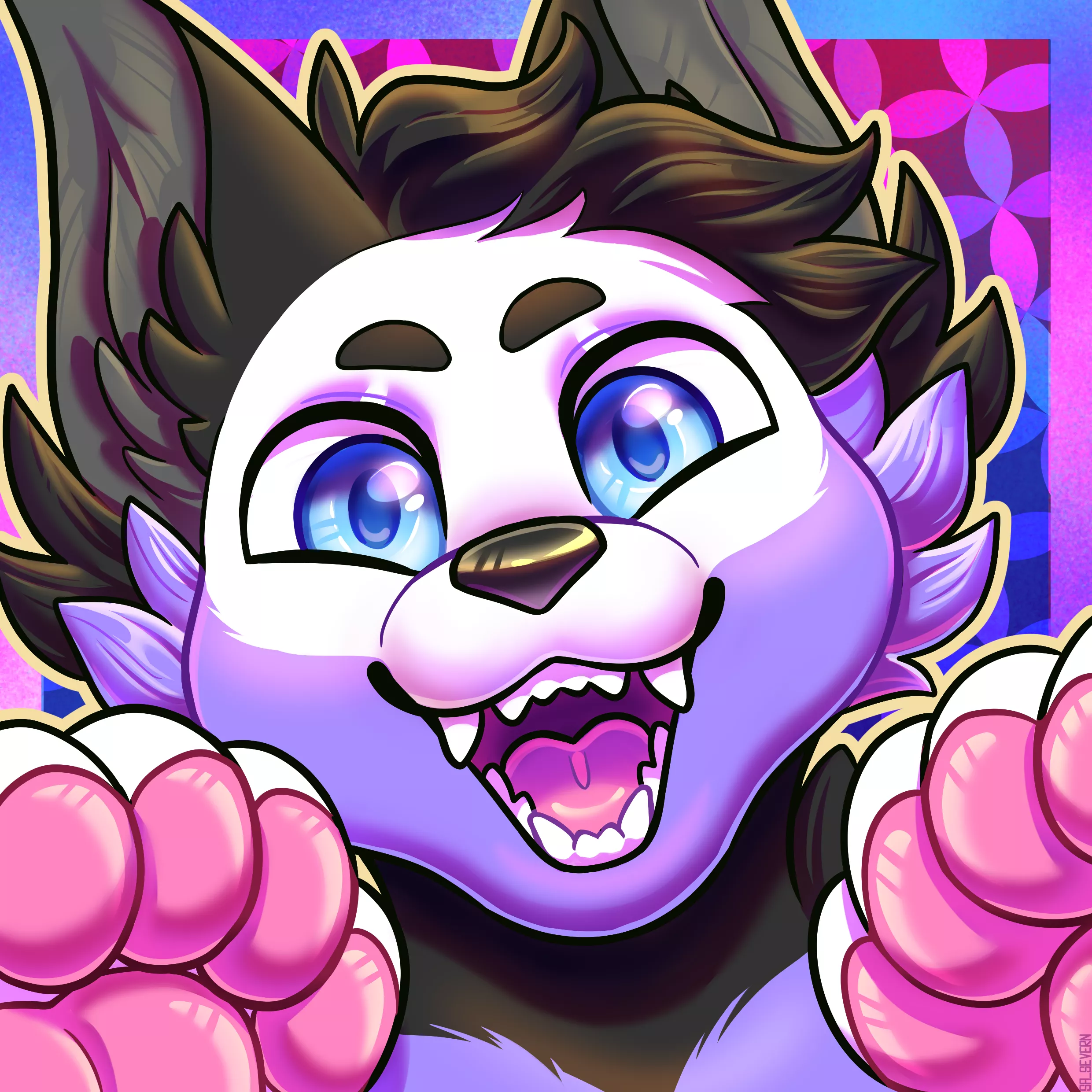 ✨Icon for SilHexKPI's new babs ✨(art by me @Sa_Severn on twitter) posted by S-Severn