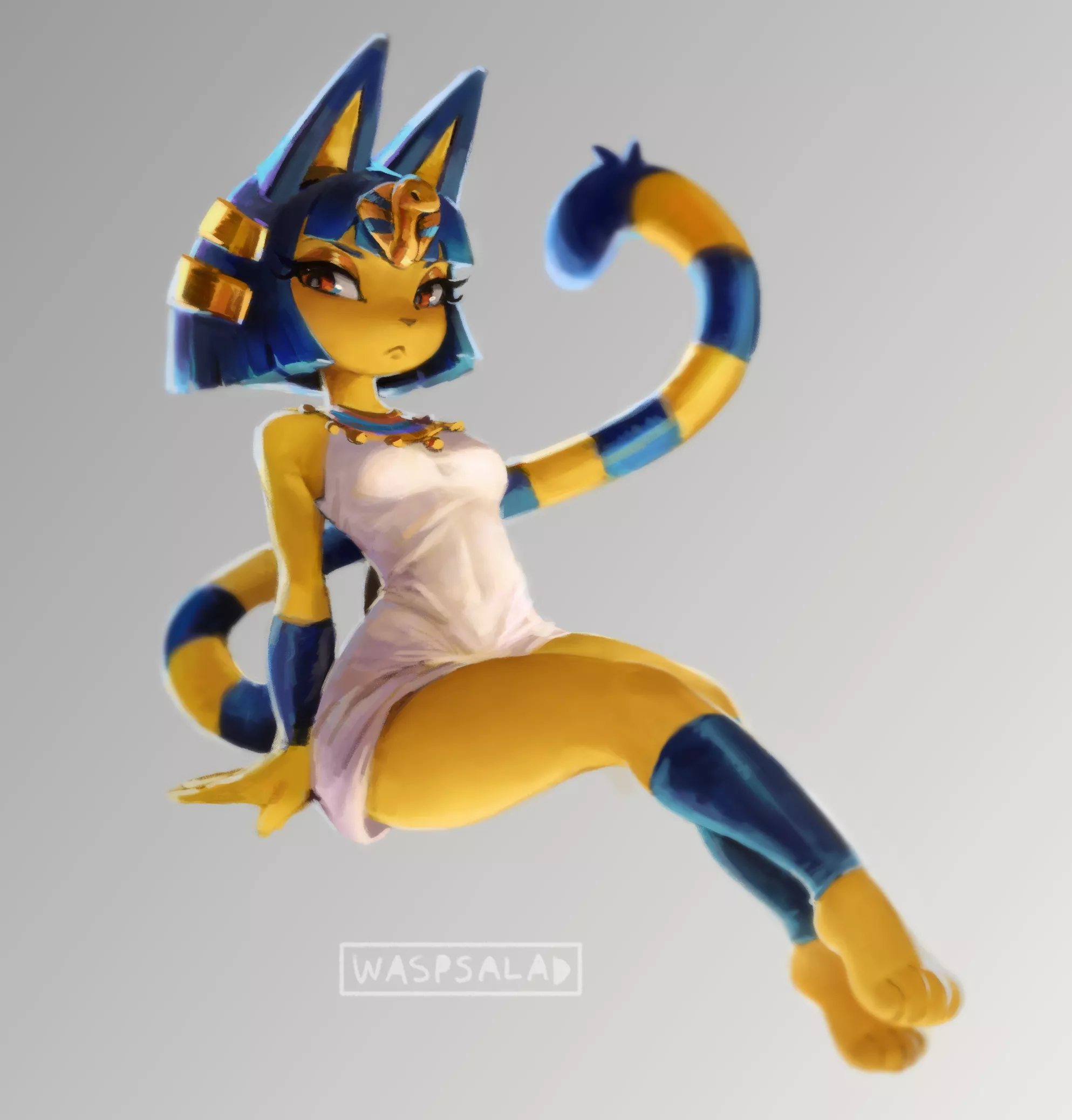 I'm very late to the Ankha train, but here she is [Q] posted by waspsalad