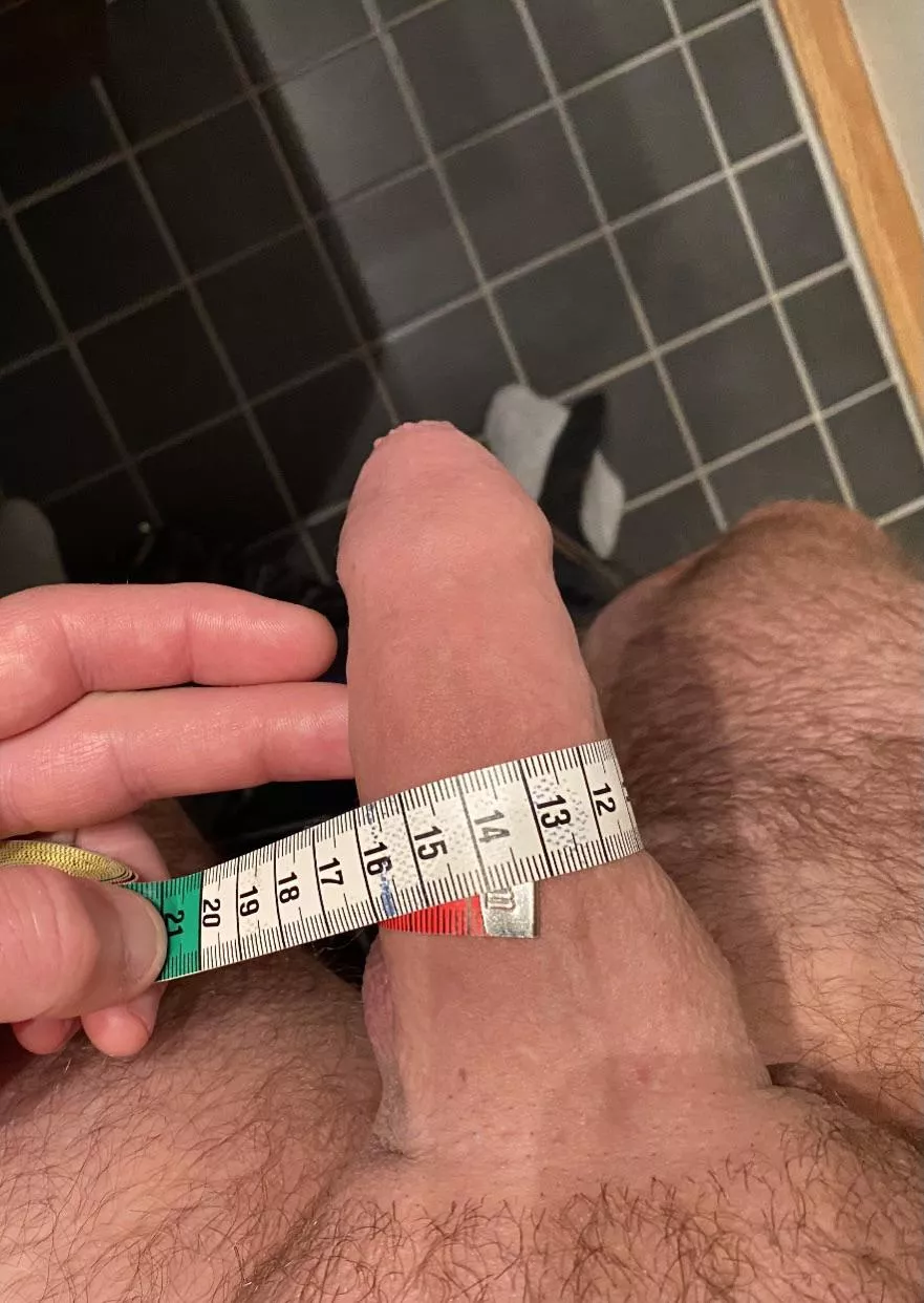 Is this good flaccid girth? posted by Pegbys