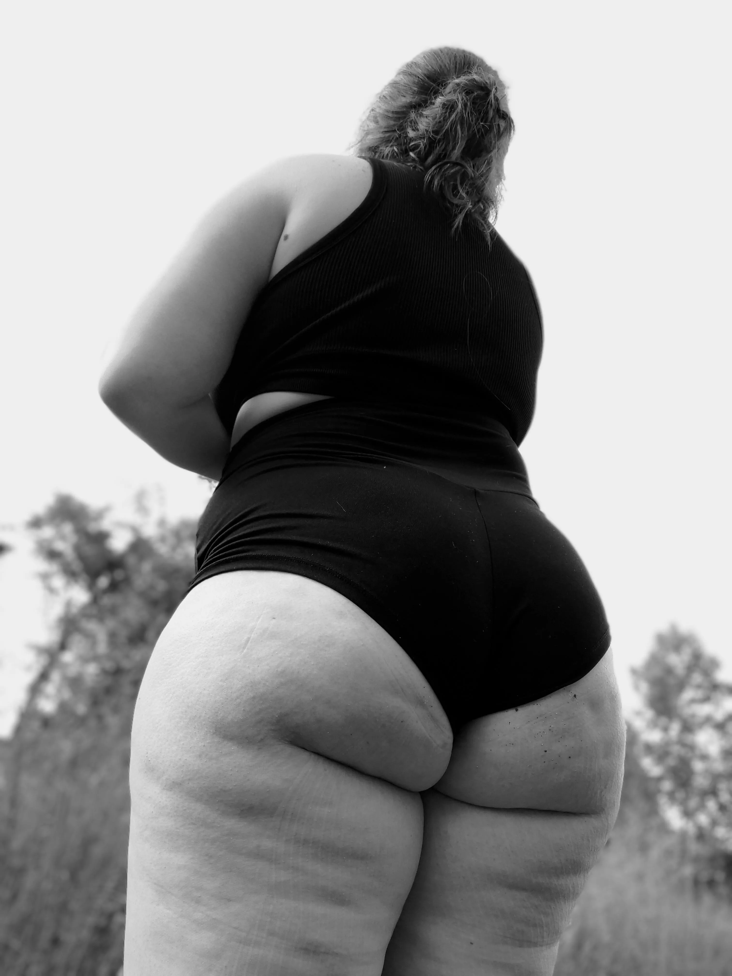 its a black and white booty kind of day posted by TimTheScarecrow