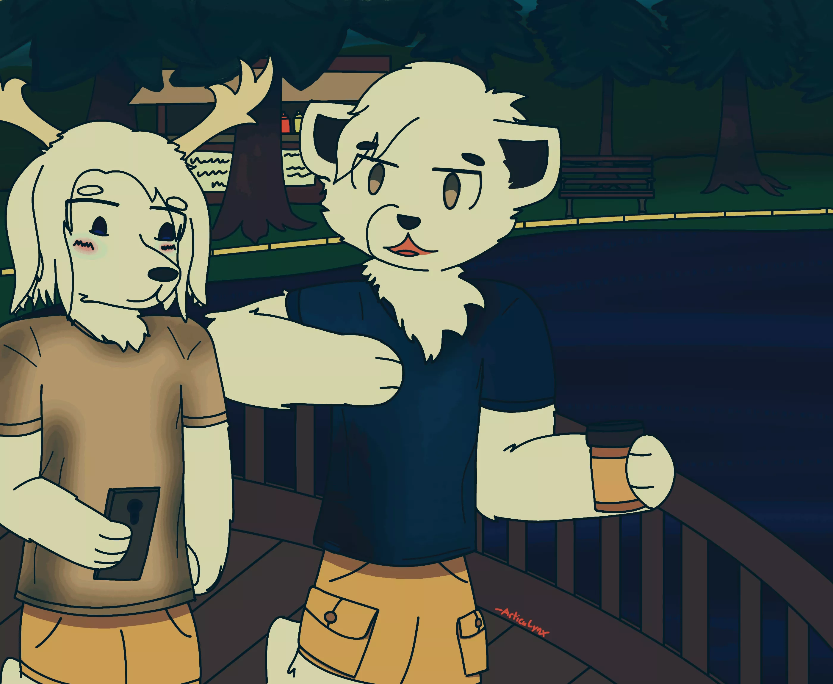 it's a good time to go to the park ( art by me ) posted by ArticuLynx