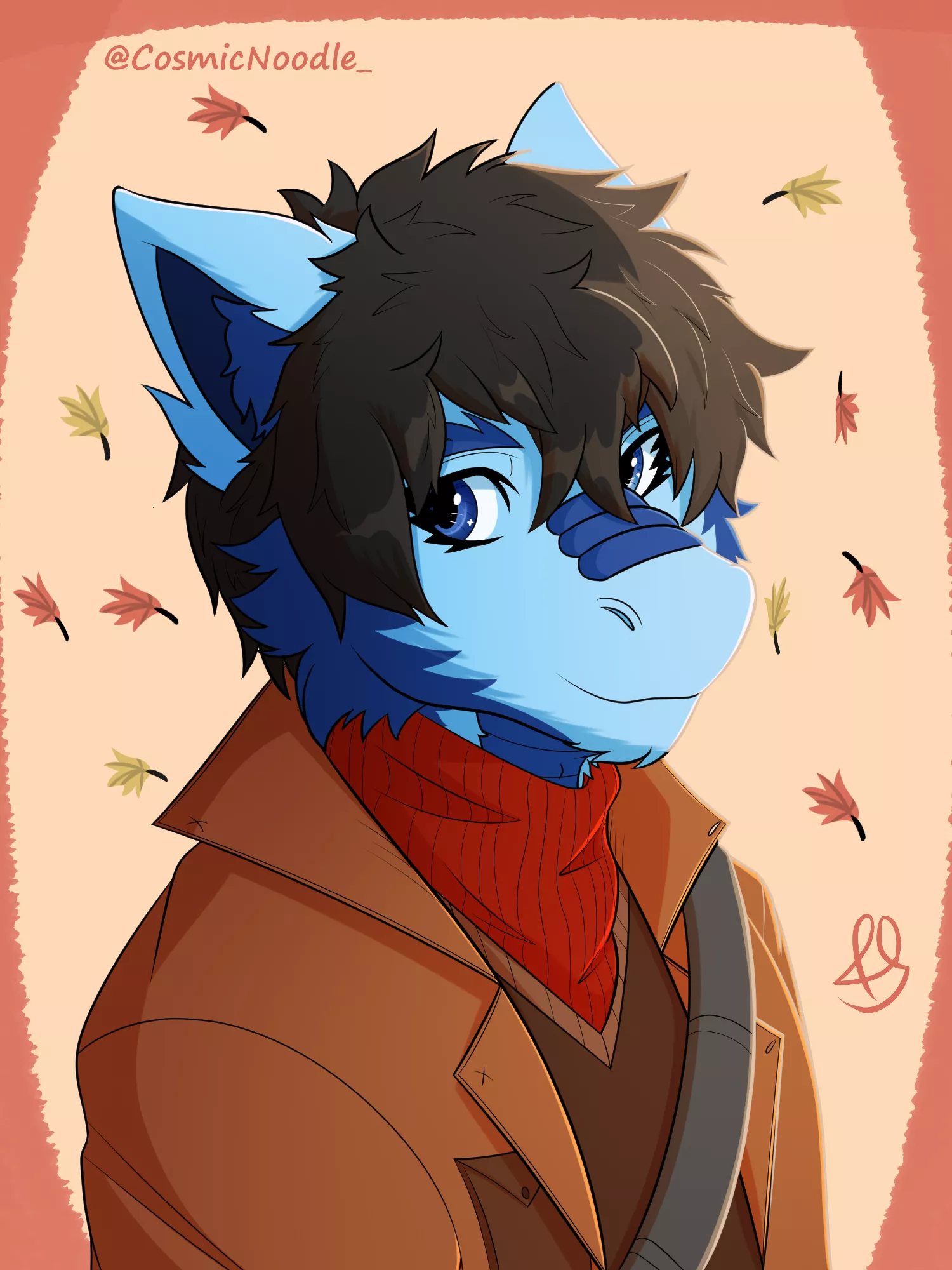 It's Autumn here (Art by me @CosmicNoodle_ on twitter) posted by 16rafa