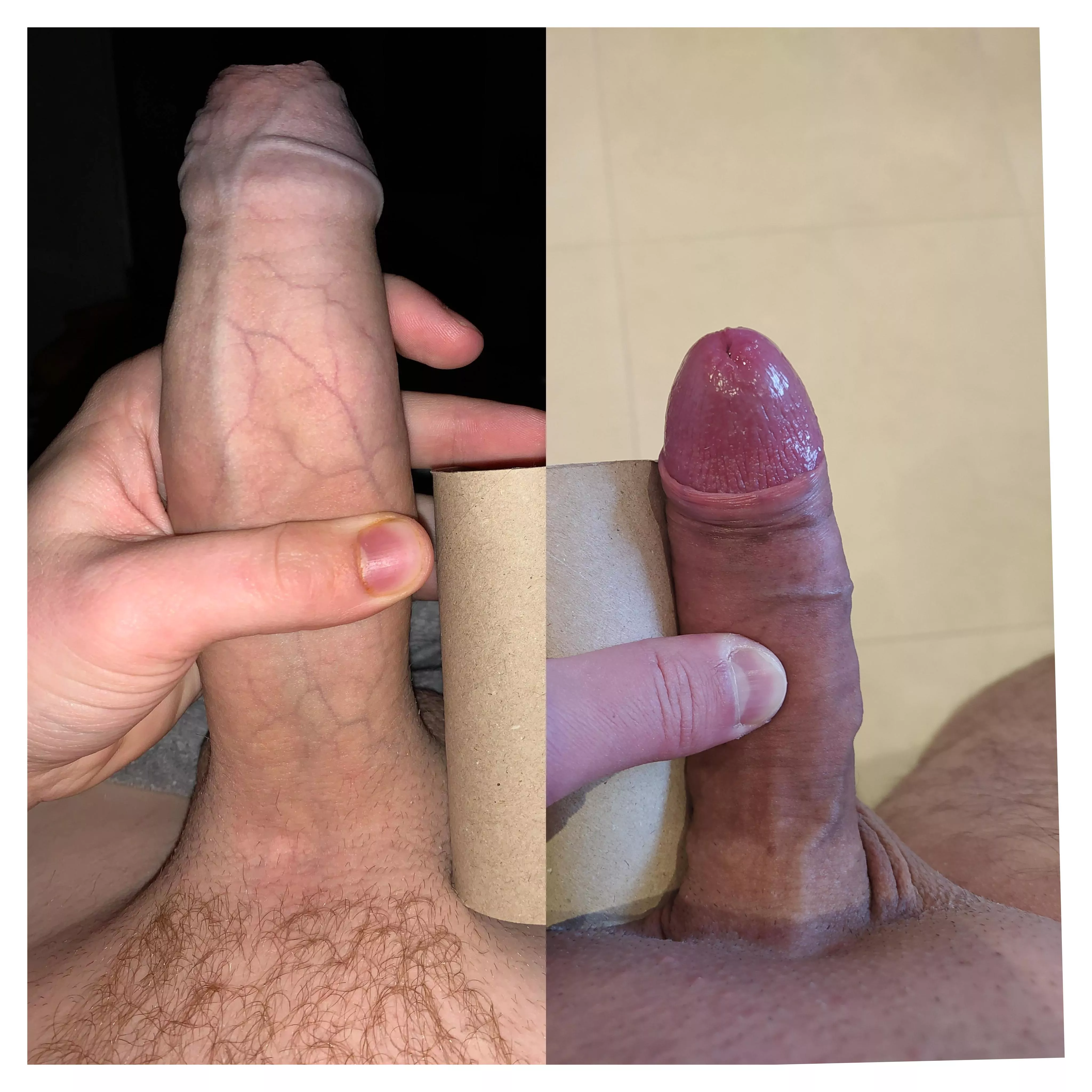 I've lost again. this time against u/CandidateOk9855 and his absolutely huge dick. let me know your initial reaction on this comparison posted by ynboy