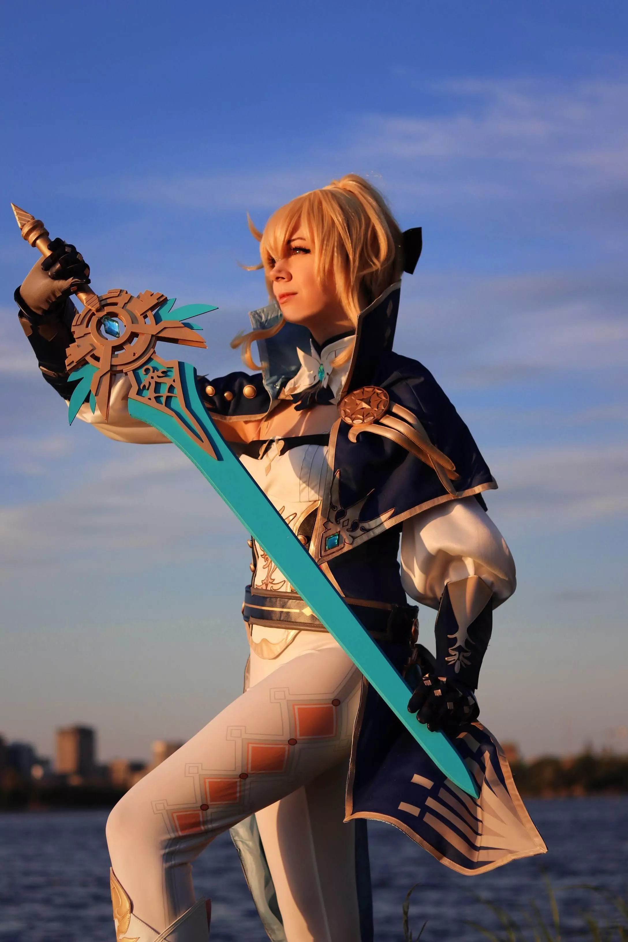 Jean from Genshin Impact (@cassper_cosplay) posted by casspercosplay