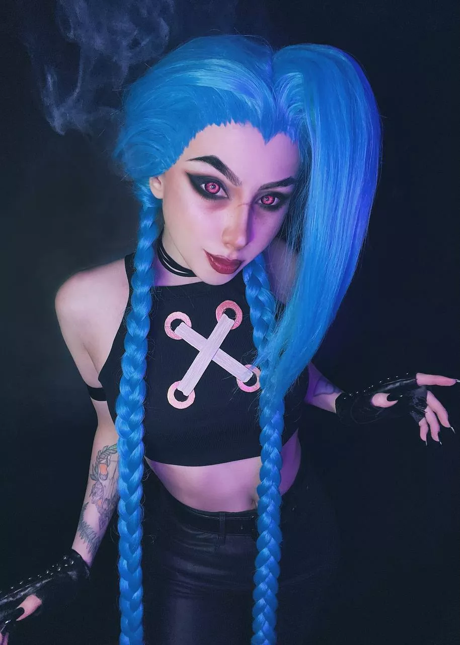 Jinx (Arcane) by FoxMellis posted by Fox_Mellis