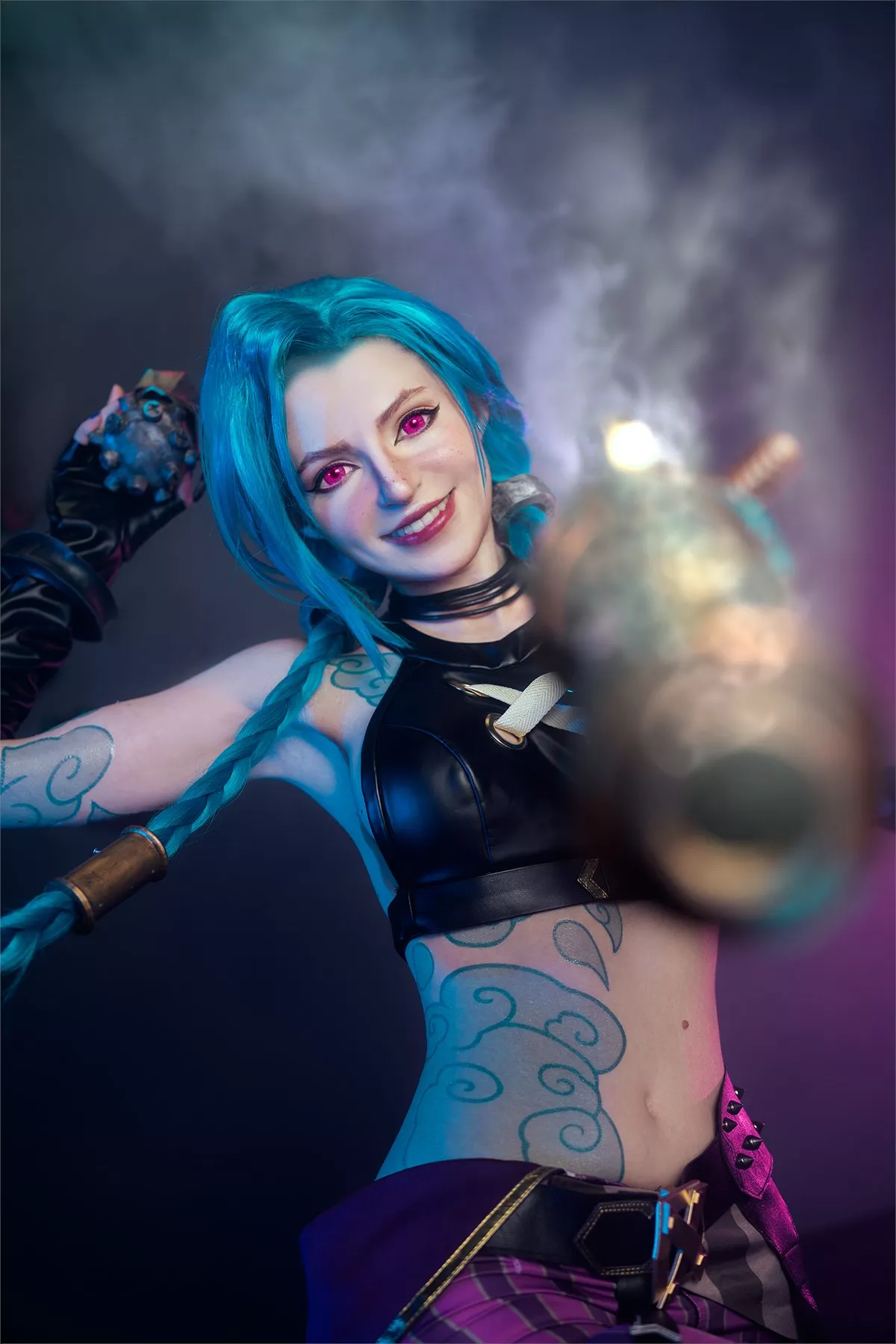 Jinx from Arcane by Peachmilky [SELF] posted by peachmilkycosplay