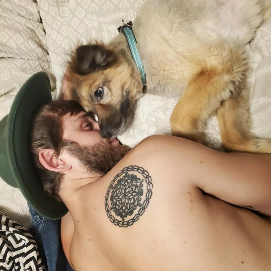 Just a Lebanese dude and his dog posted by CygnetSociety