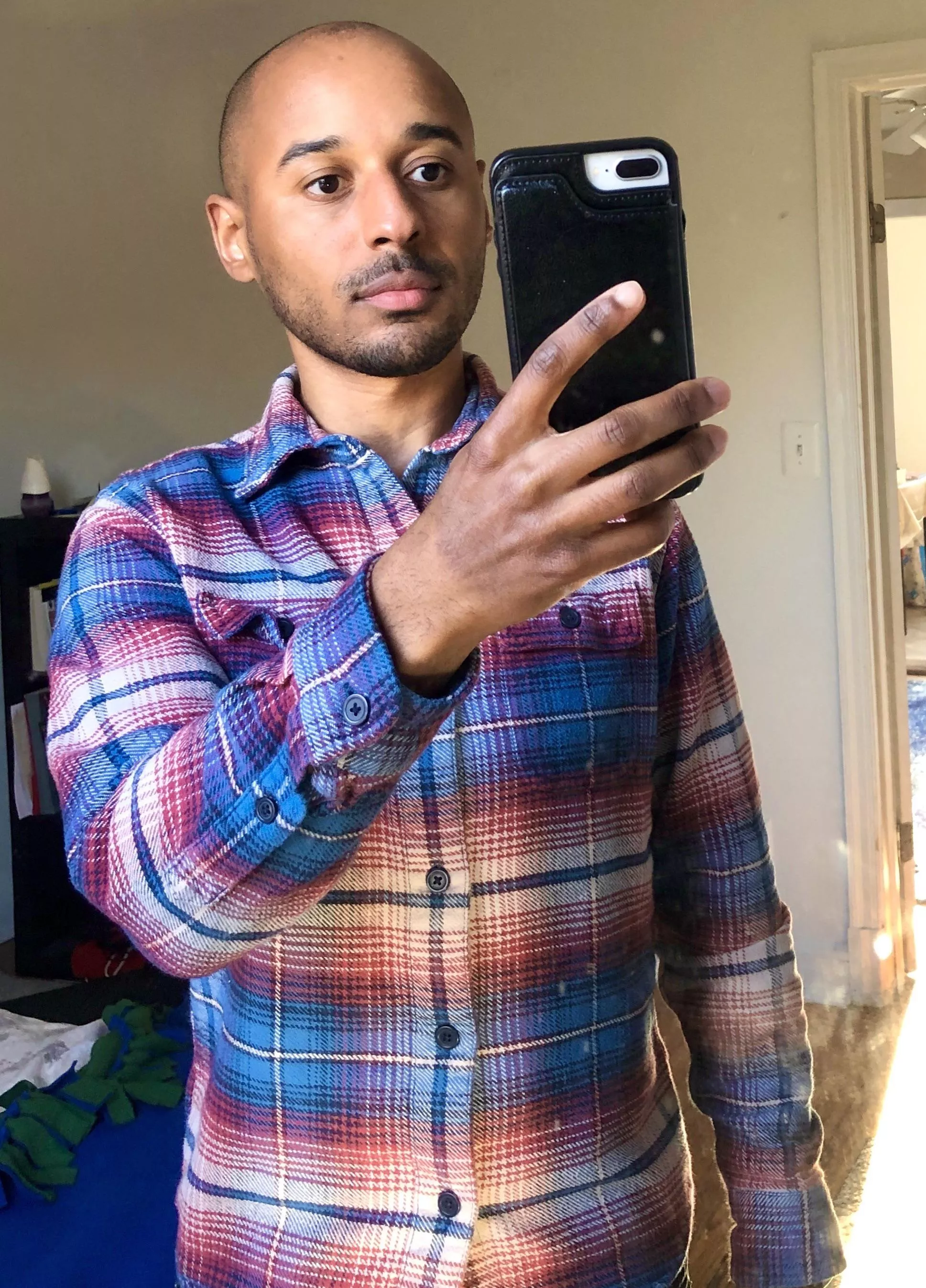 Just a man and his flannel posted by gabethinks