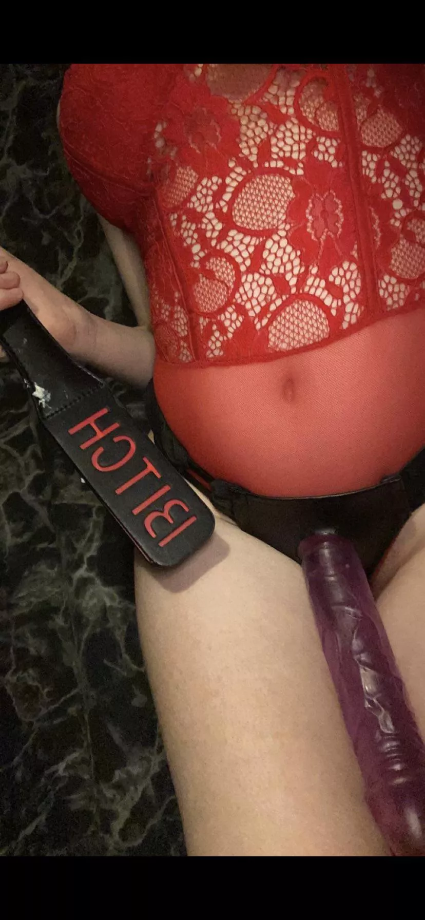 Just Incase you need any motivation, to worship my cock. I have my paddle ready ðŸ˜ˆ posted by Poisonivy309