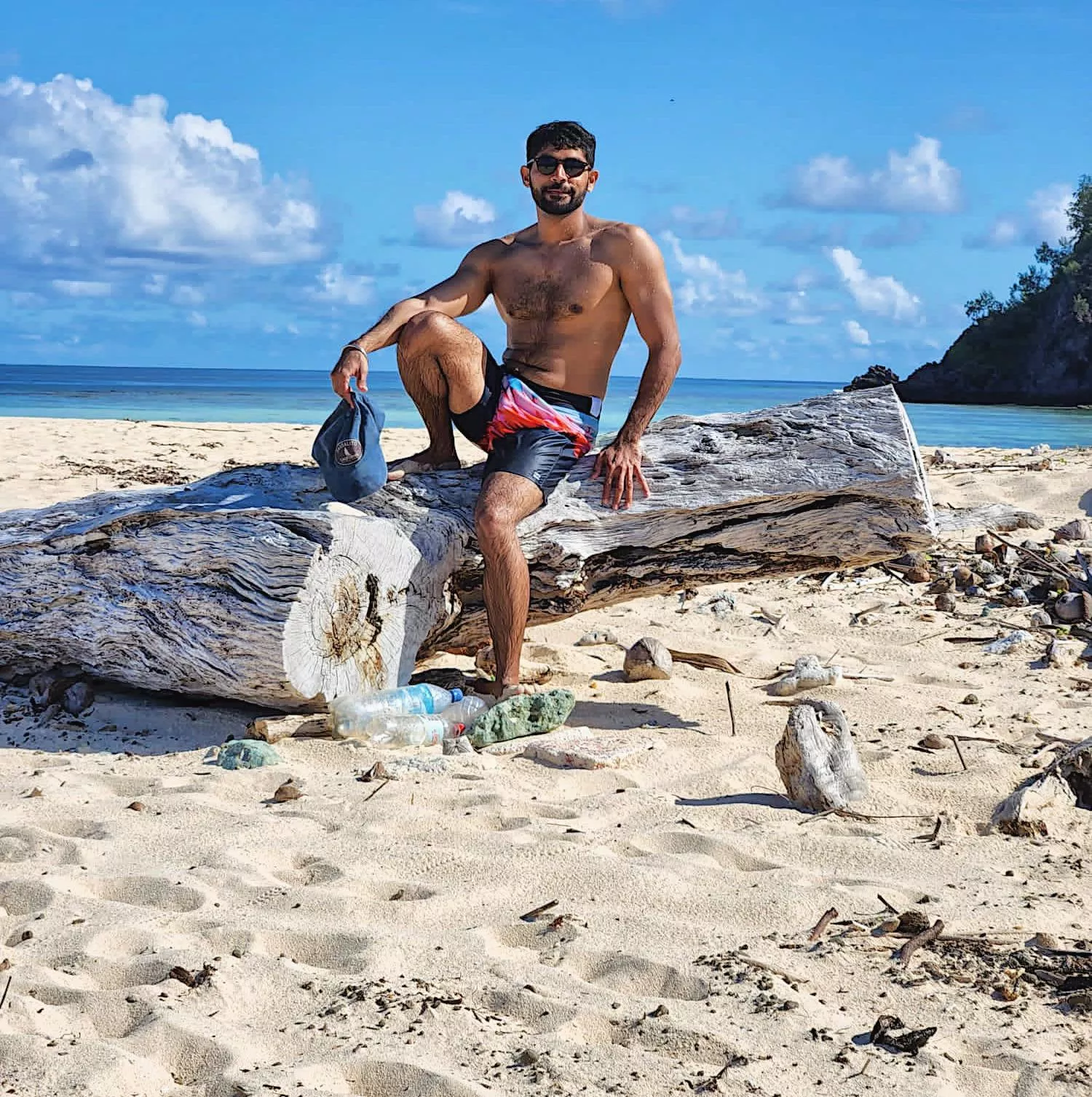 Just me on the beach! posted by oradagan