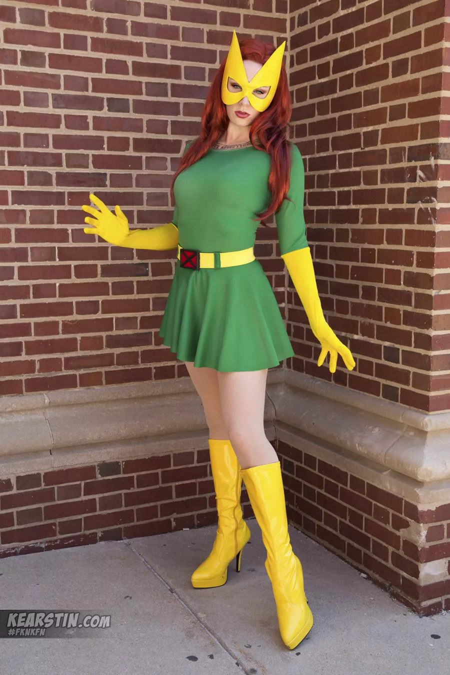 Kearstin as Marvel Girl posted by ikearstin