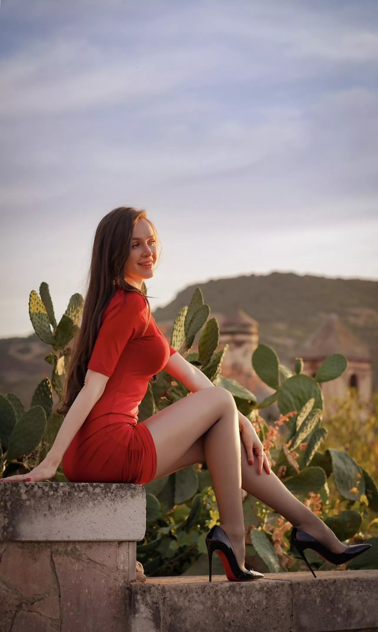 Lady in red posted by tatsianapaulava