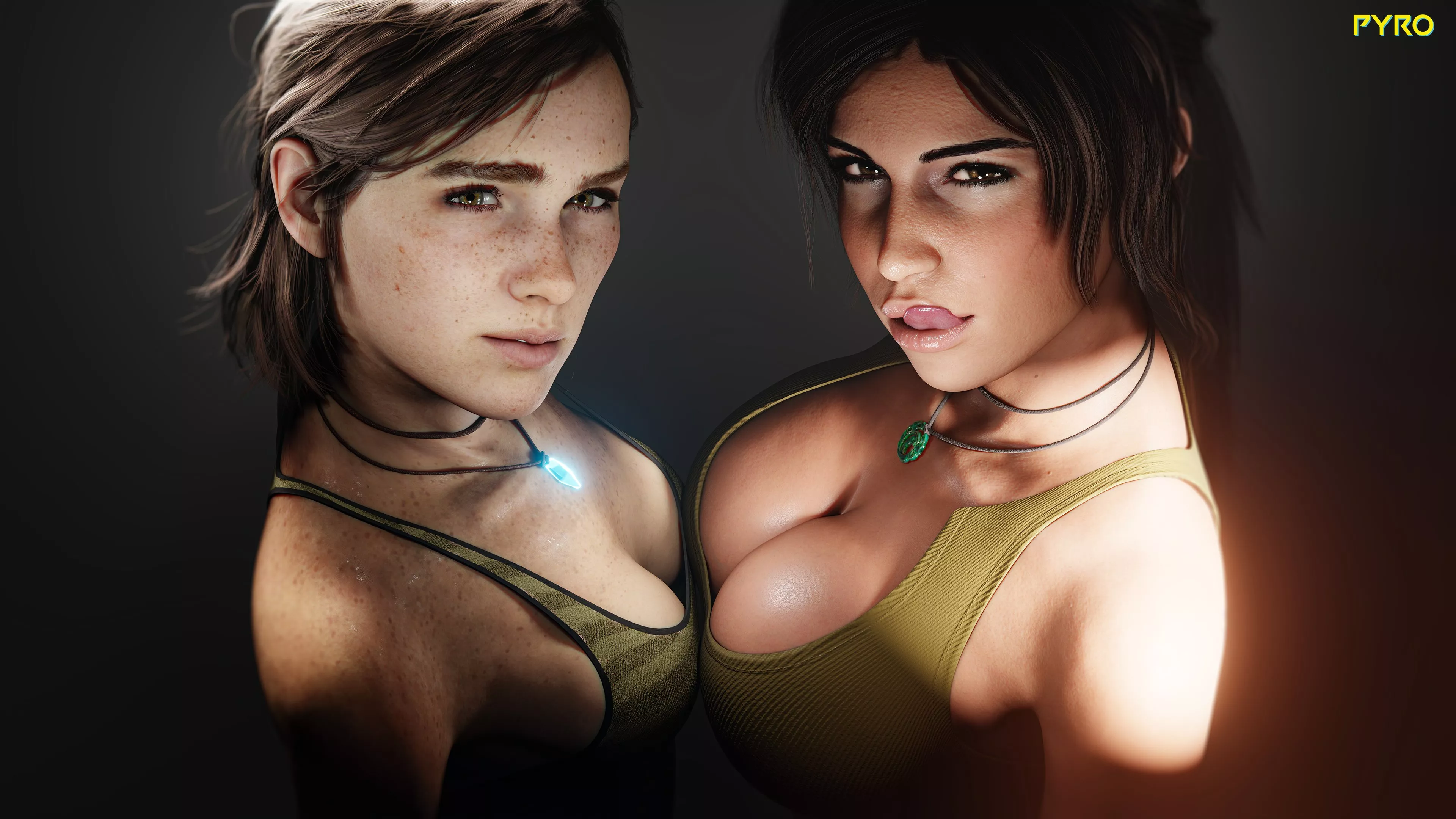 Lara & Ellie (Pyro) posted by Mxfyn