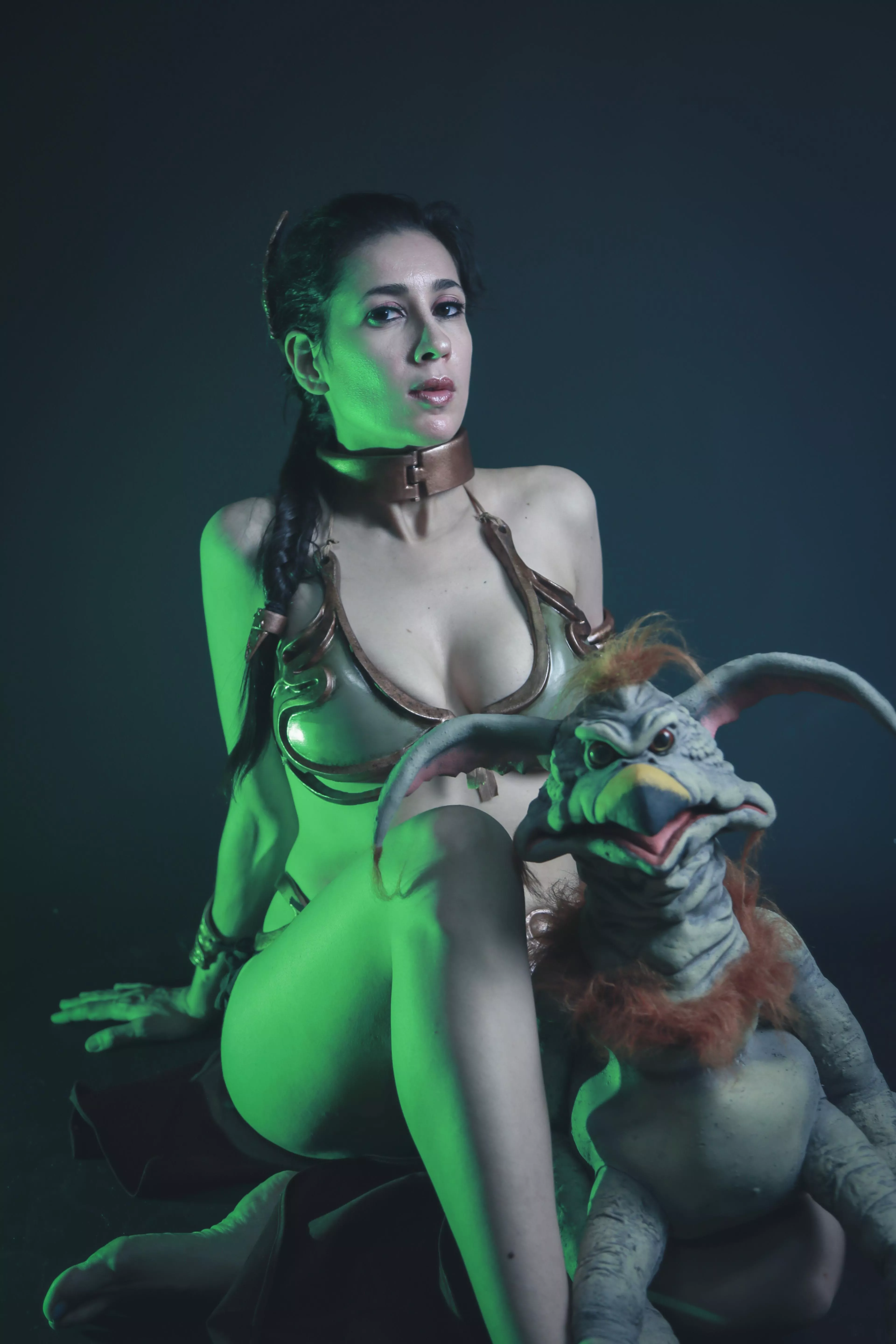 Leia with Salacious posted by Vampisaurus