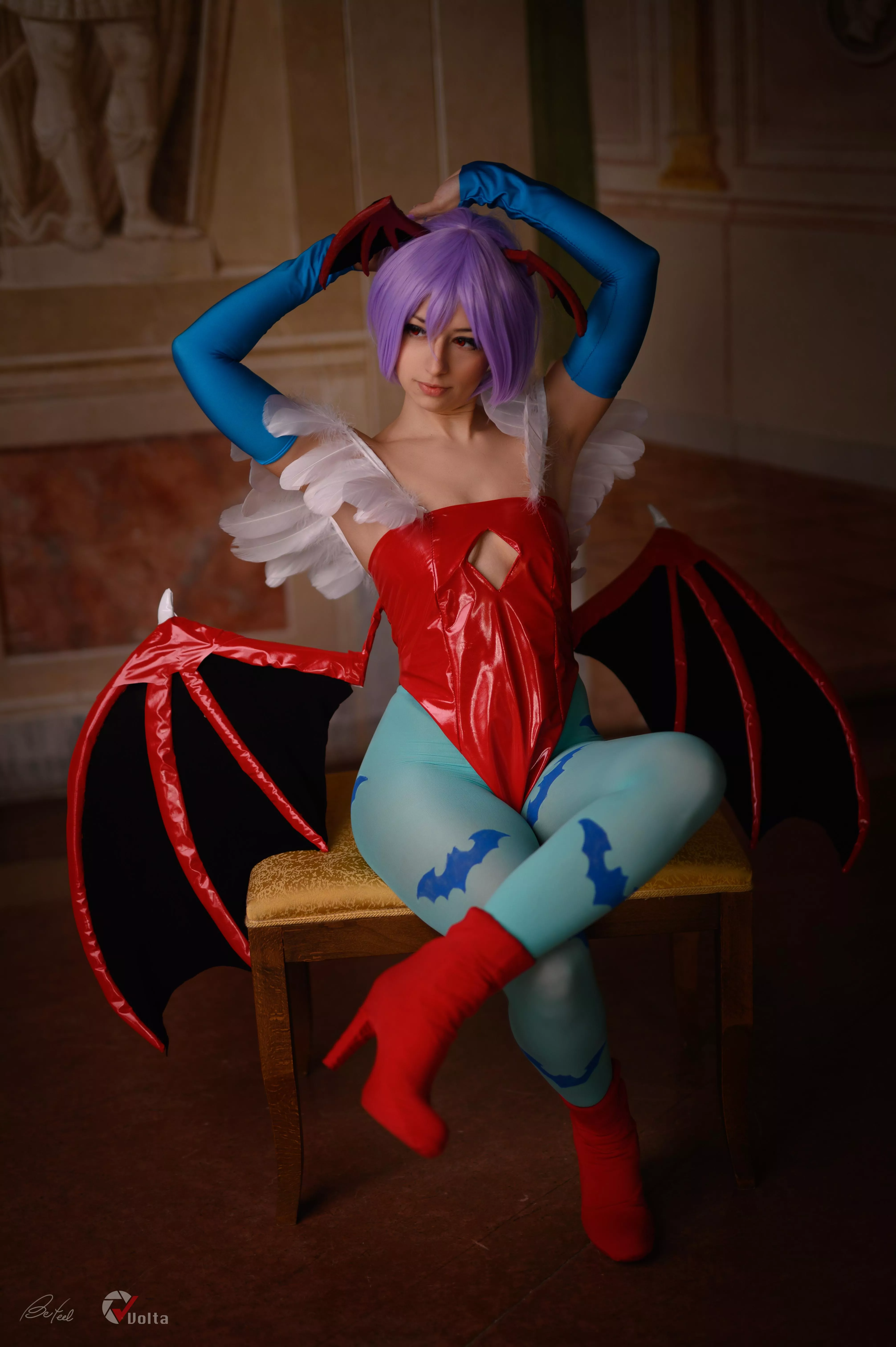 Lilith from Darkstalkers by me posted by aliabunnyfrost