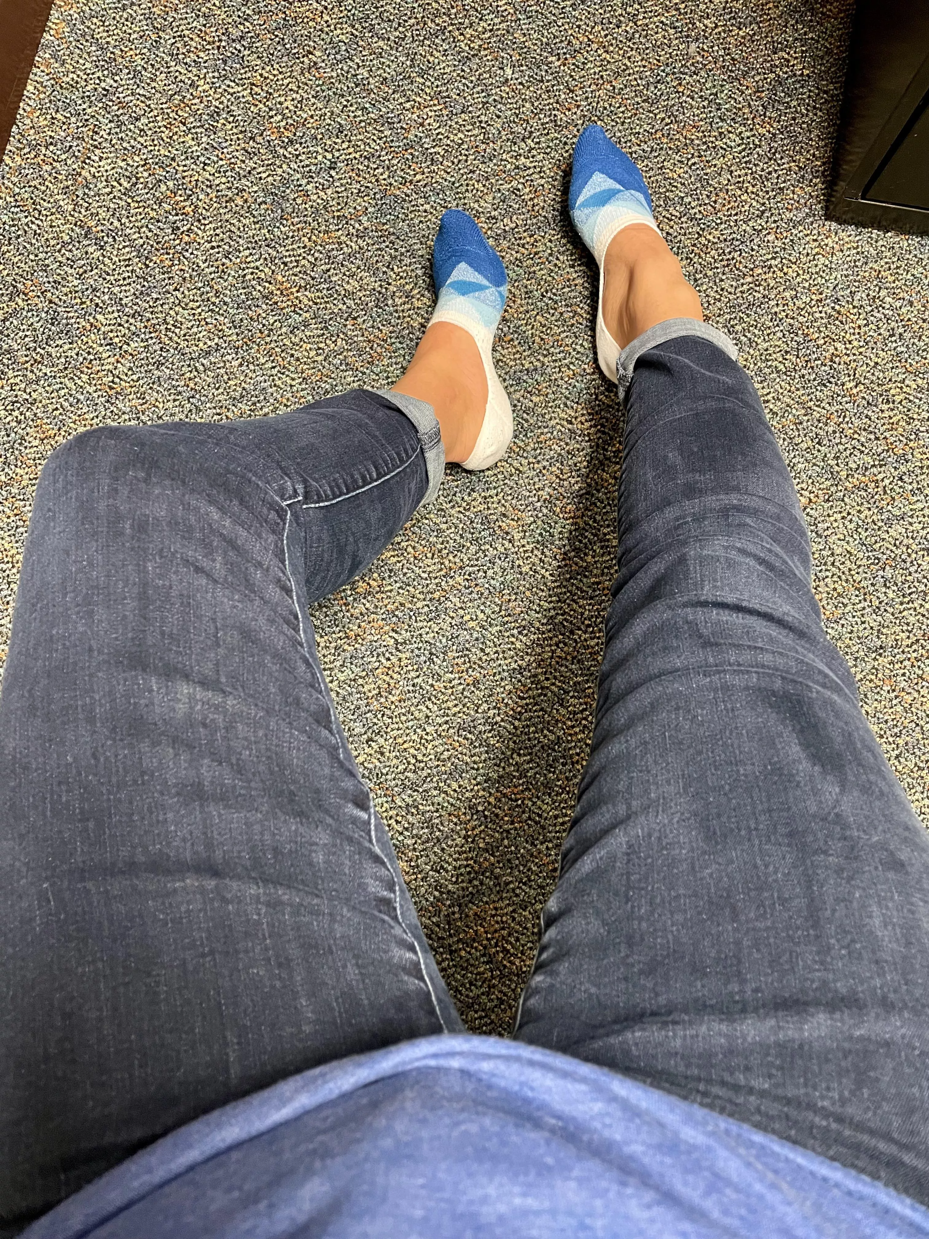 Lots of blue today! posted by Evisfeet