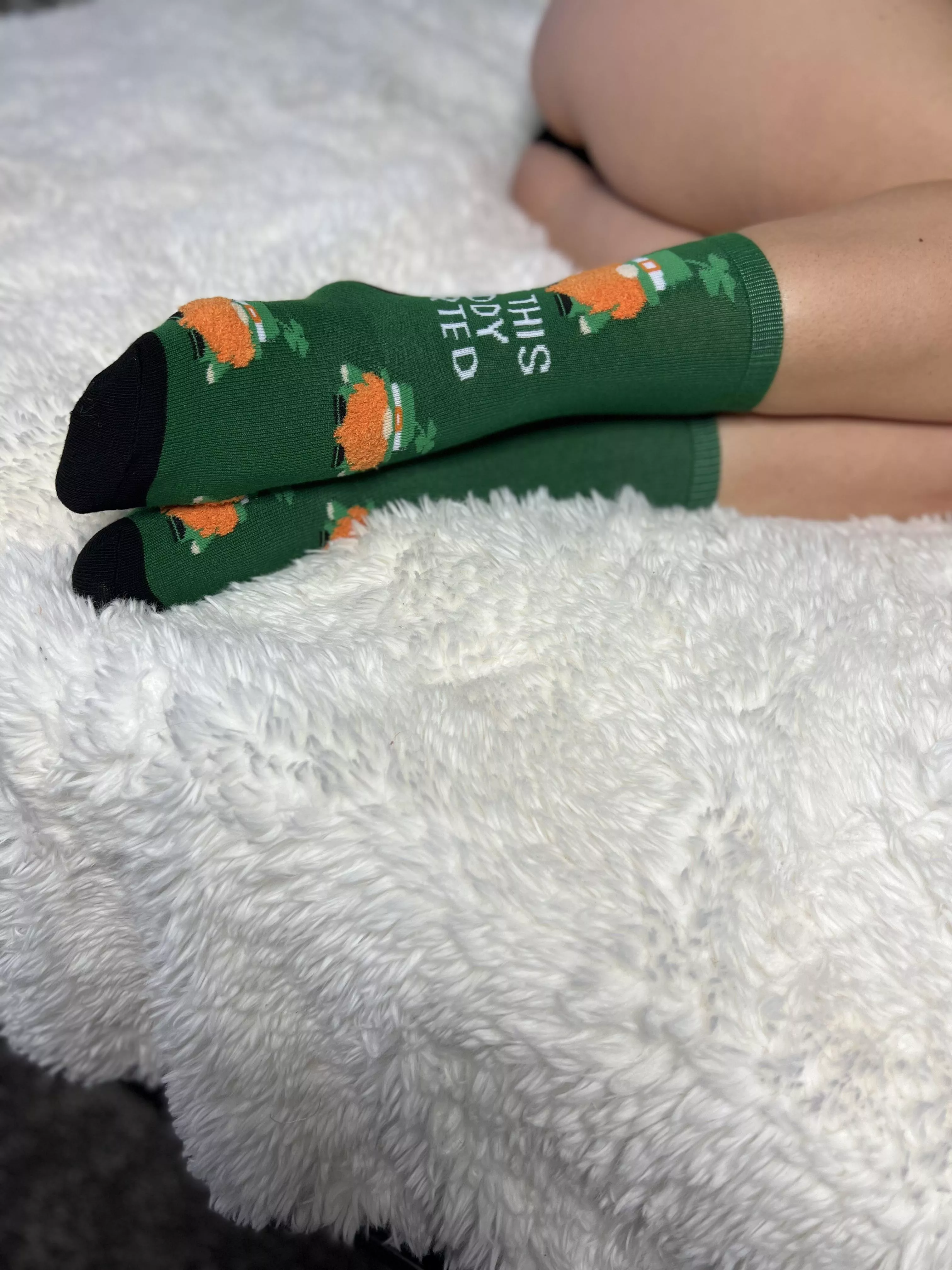 Lucky socks posted by sweeterhoneyyy