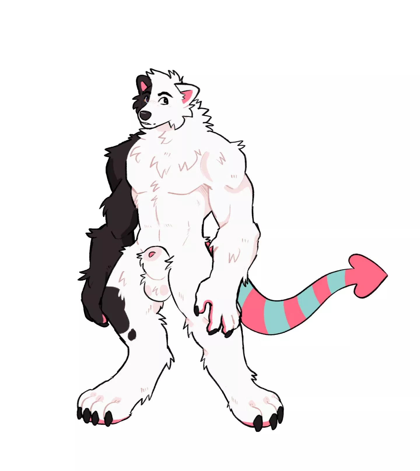 (M) werewolf himbo//art by me @fallflys on twitter posted by Fallflys