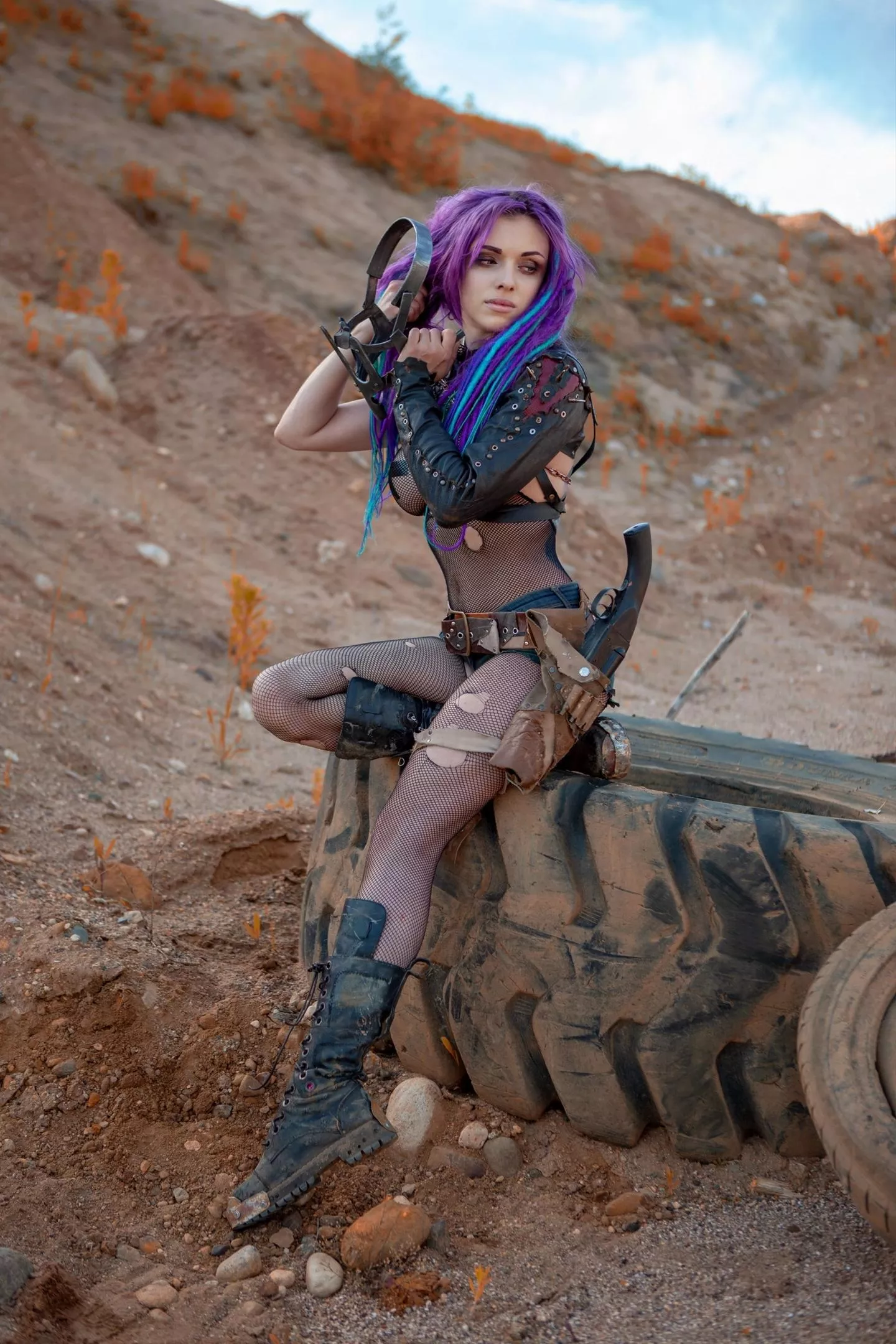 Mad Max inspired raider by Octokuro posted by im-octokuro