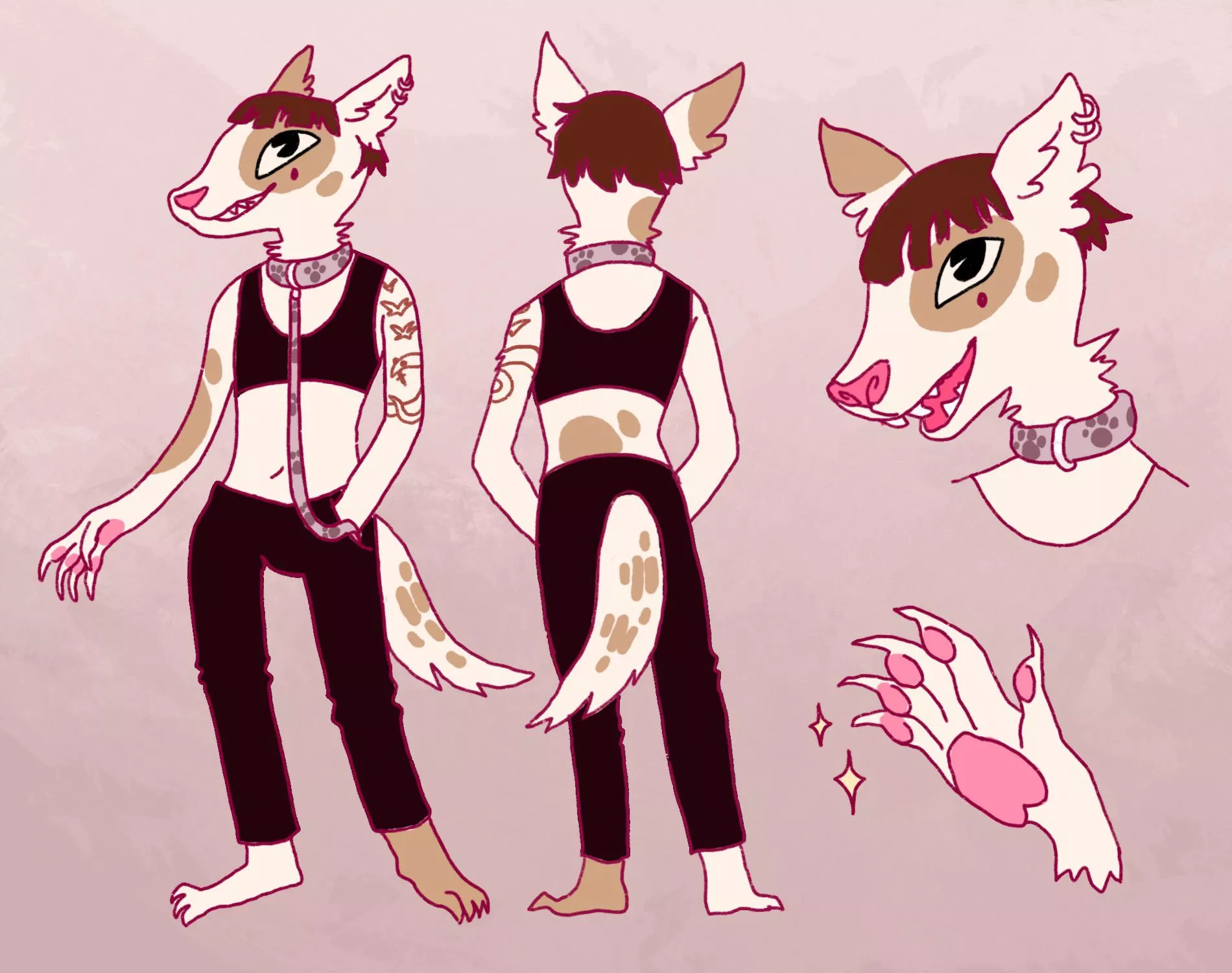 Made myself a new fursona! A doggo this time posted by Fruit_Bat_Charlotte