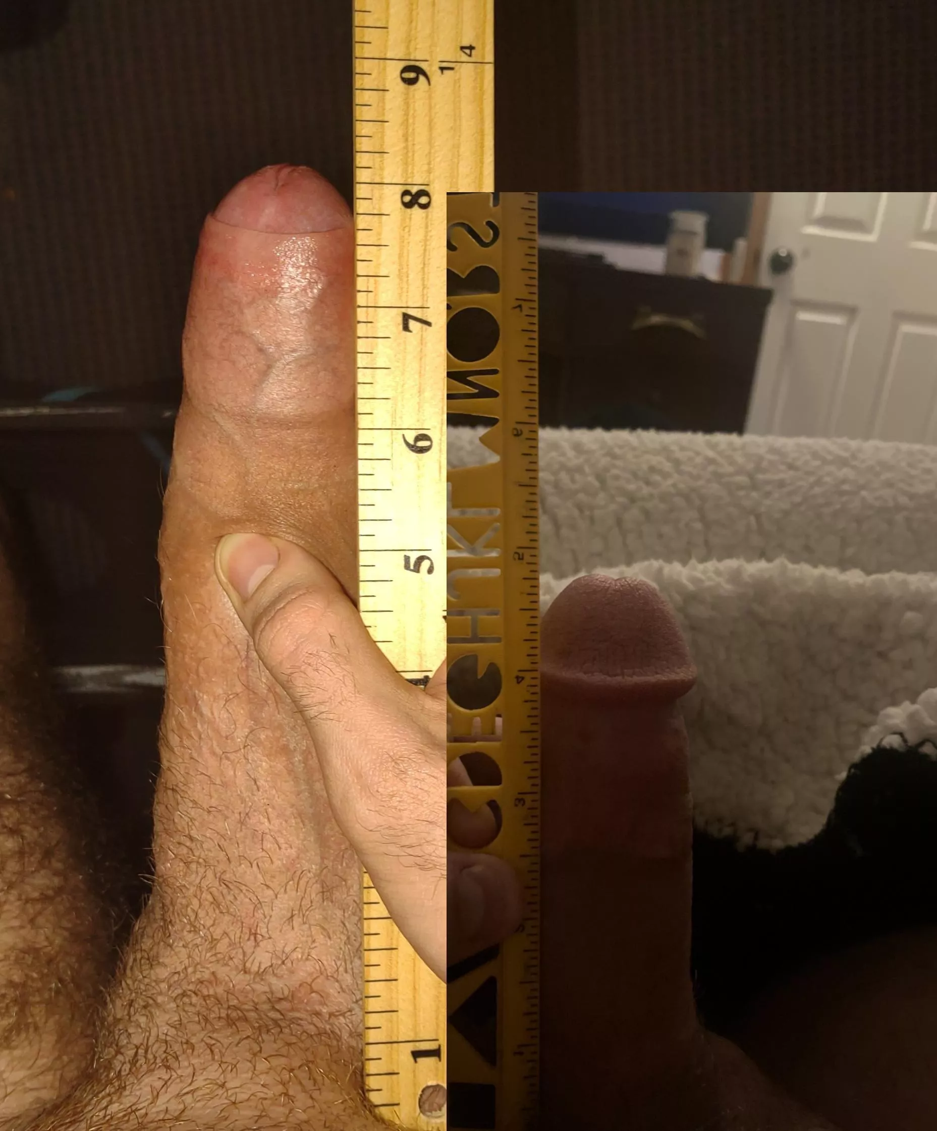 Me (right) 20m vs U/UrBoiChestnut which do you all prefer? posted by comparesize