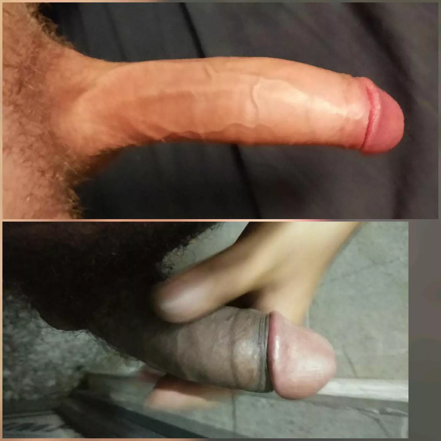 Me vs. @Pontnova compared ðŸ˜ He has big strong cock for sure, but I'm still bit longer than him posted by Low-Fox-3366